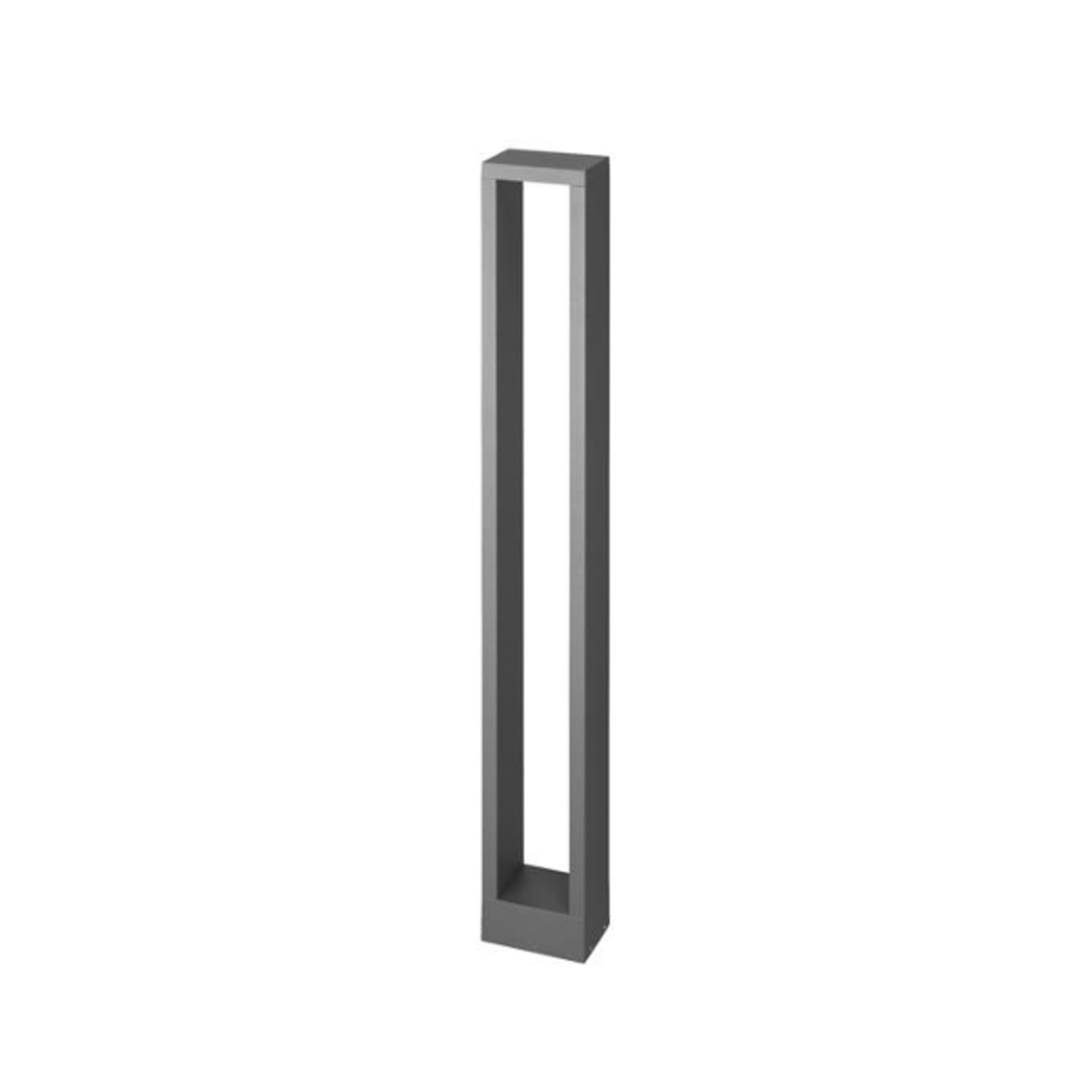 BRUMBERG LED stibelysning Addia, grafit, IP54, højde 90 cm