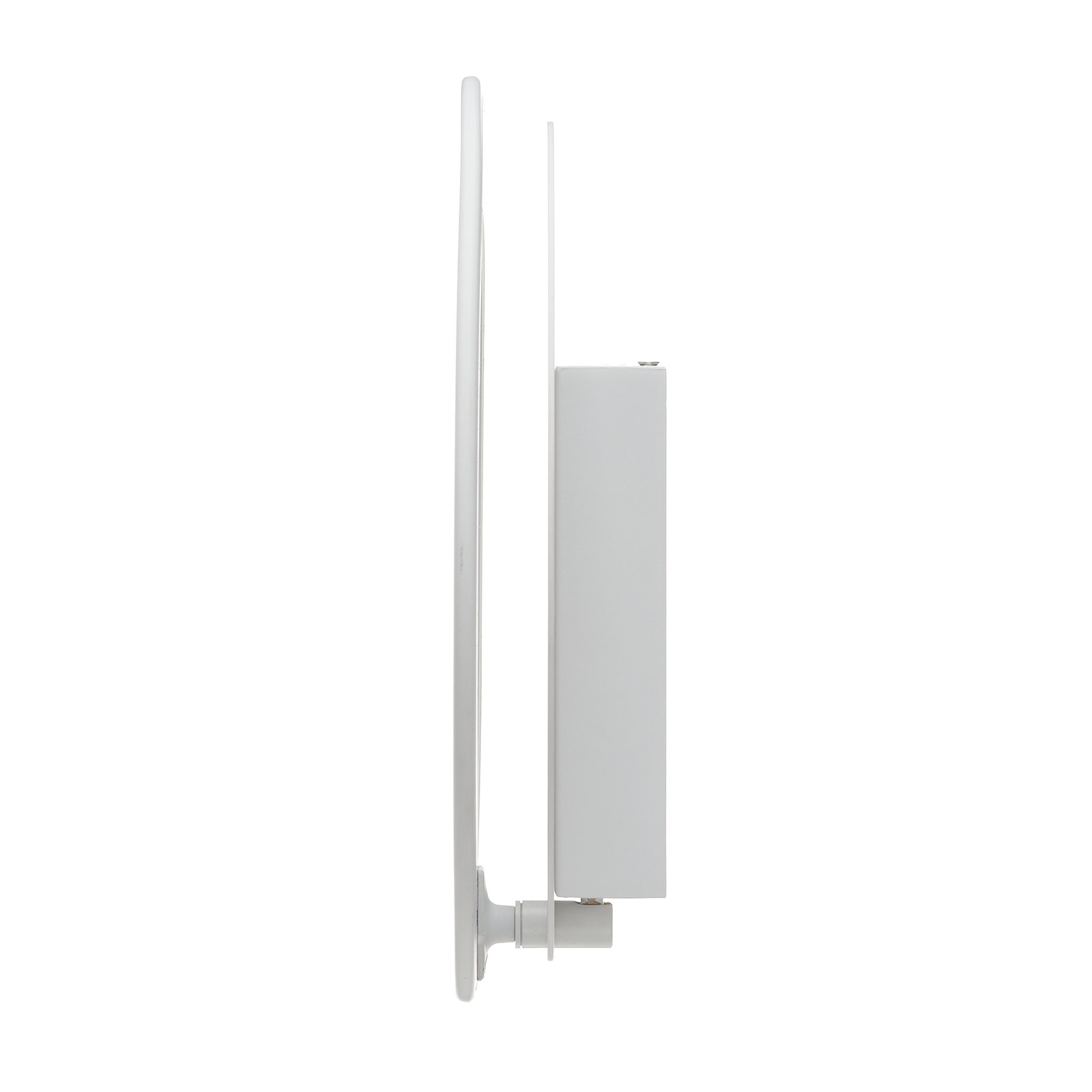 ICONE Vera LED-seinävalaisin 930 Ø31cm valkoinen/valkoinen