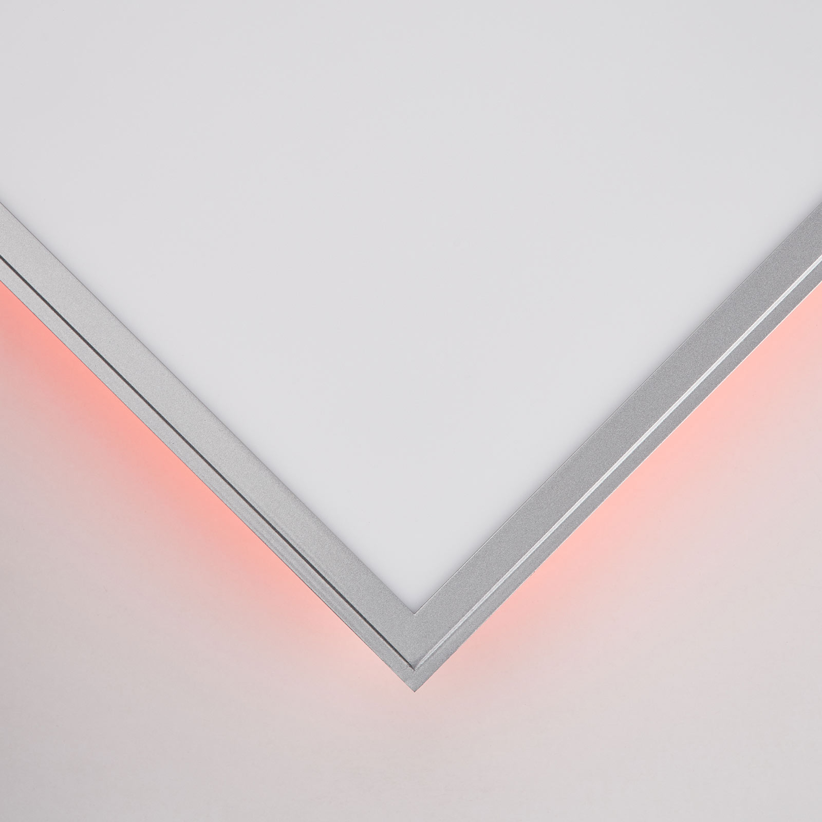 Lámpara LED de techo Alissa, 59,5 x 59,5 cm