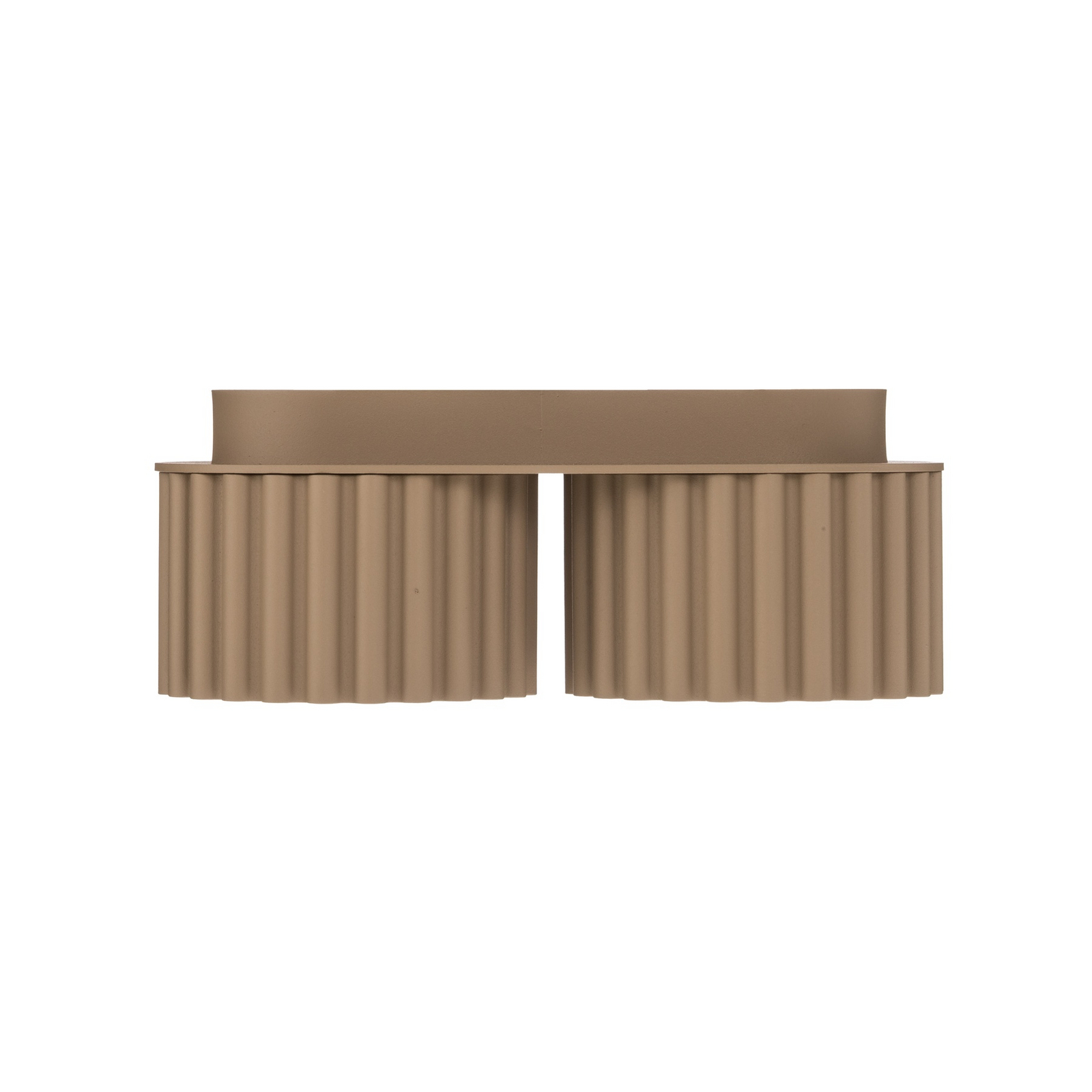 Taklampe Aura 2, taupe, 2 lyskilder, lengde 21 cm, GX53 Taklampe Aura 2, taupe, 2 lyskilder, lengde 21 cm, GX53