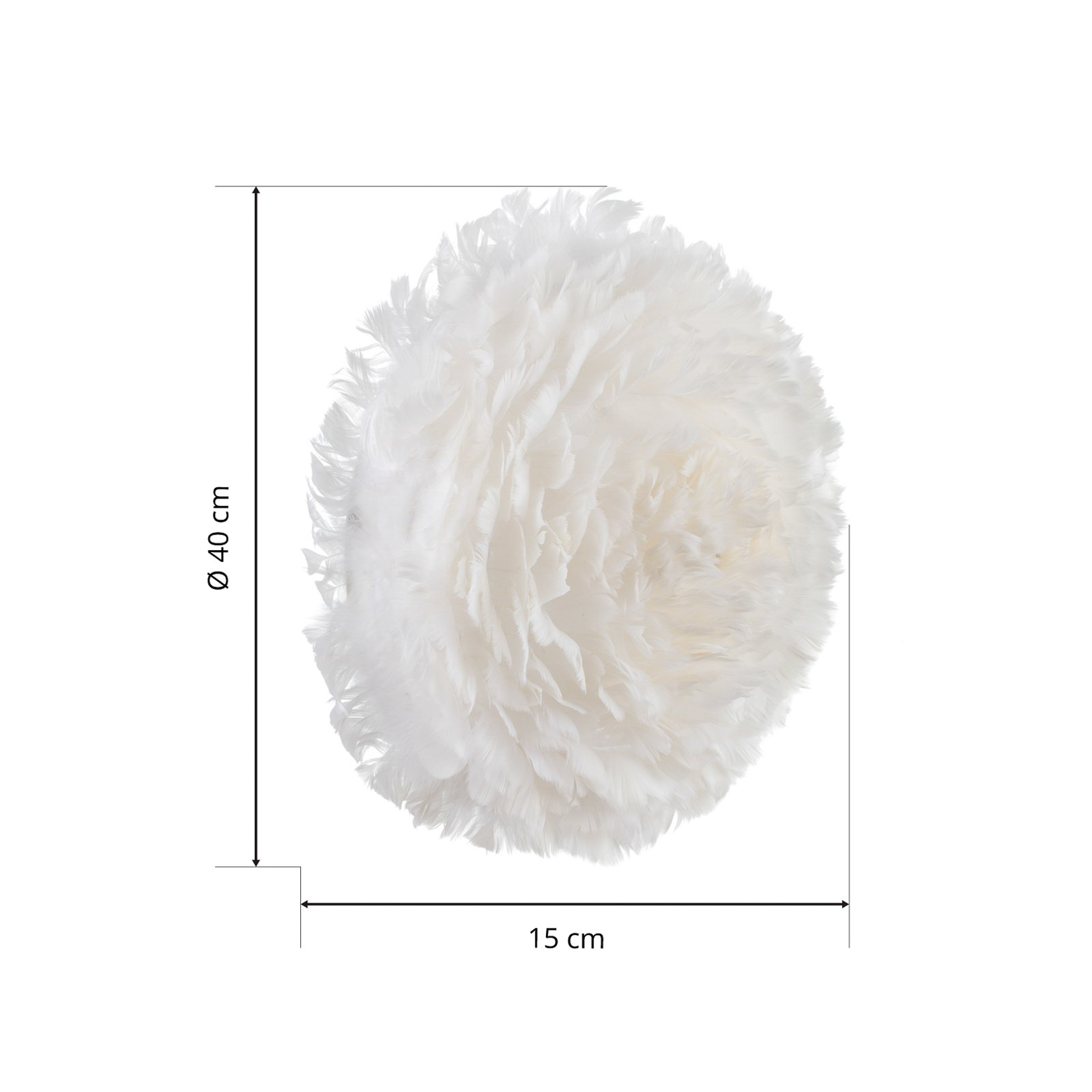 Eos Up Applique Murale/Plafonnier Blanc - UMAGE