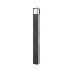 Lampione Facado II, altezza 100 cm, angolare, grigio scuro/opal