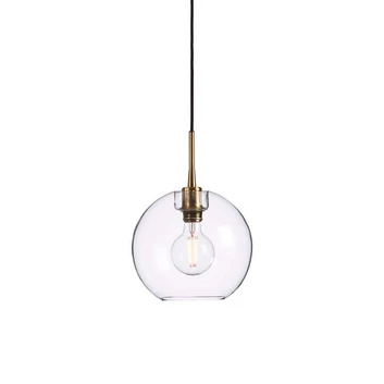 Gloria Suspension Ø260 Laiton/Verre Clair - Belid