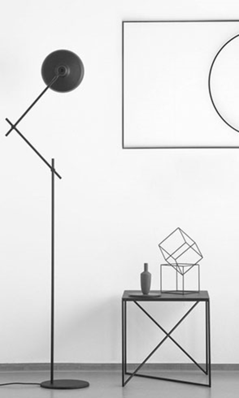 Arigato Floor Lamp Black - Grupa