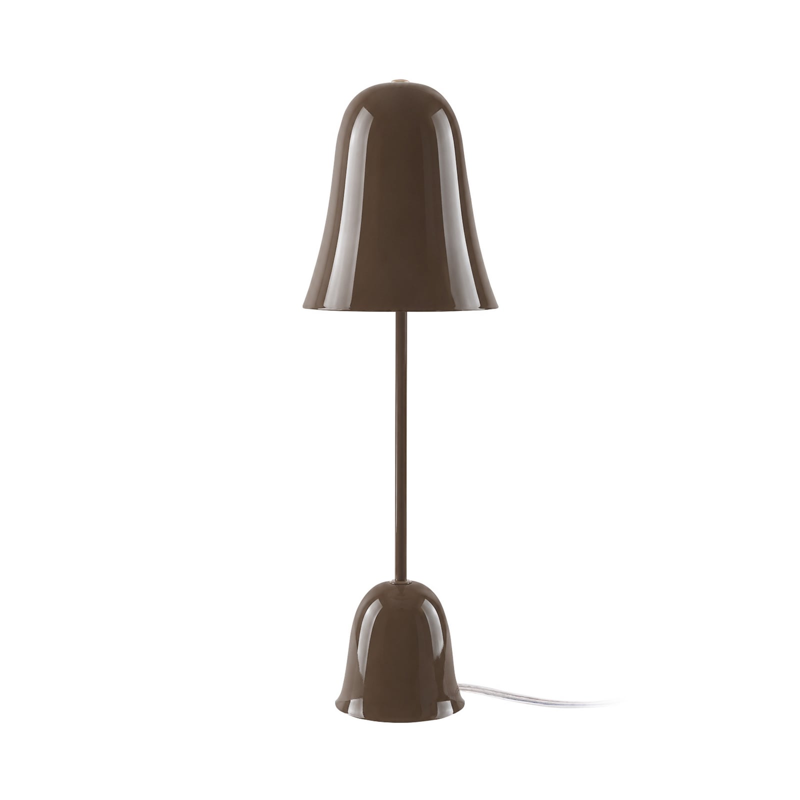 Blåklockan table lamp, mocha brown, height 56 cm – Globen Lighting