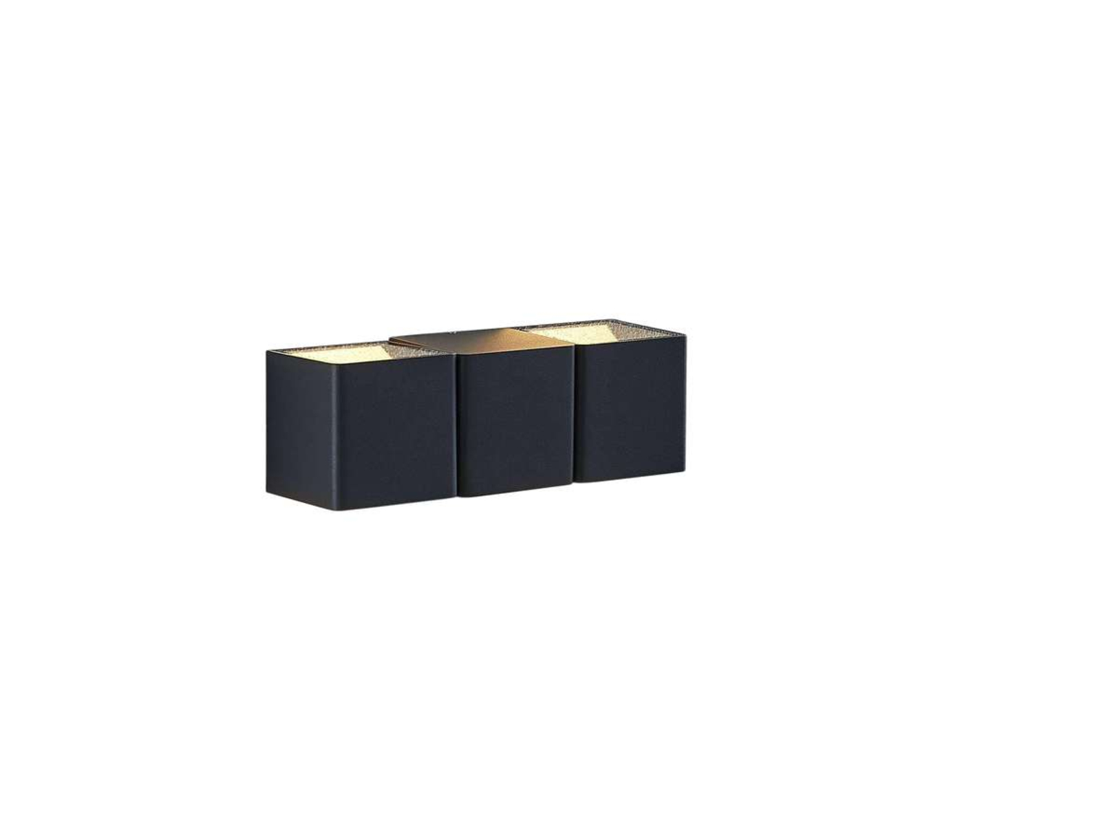 Niclas Square LED Aplica de Exterior Dark Grey - Lindby