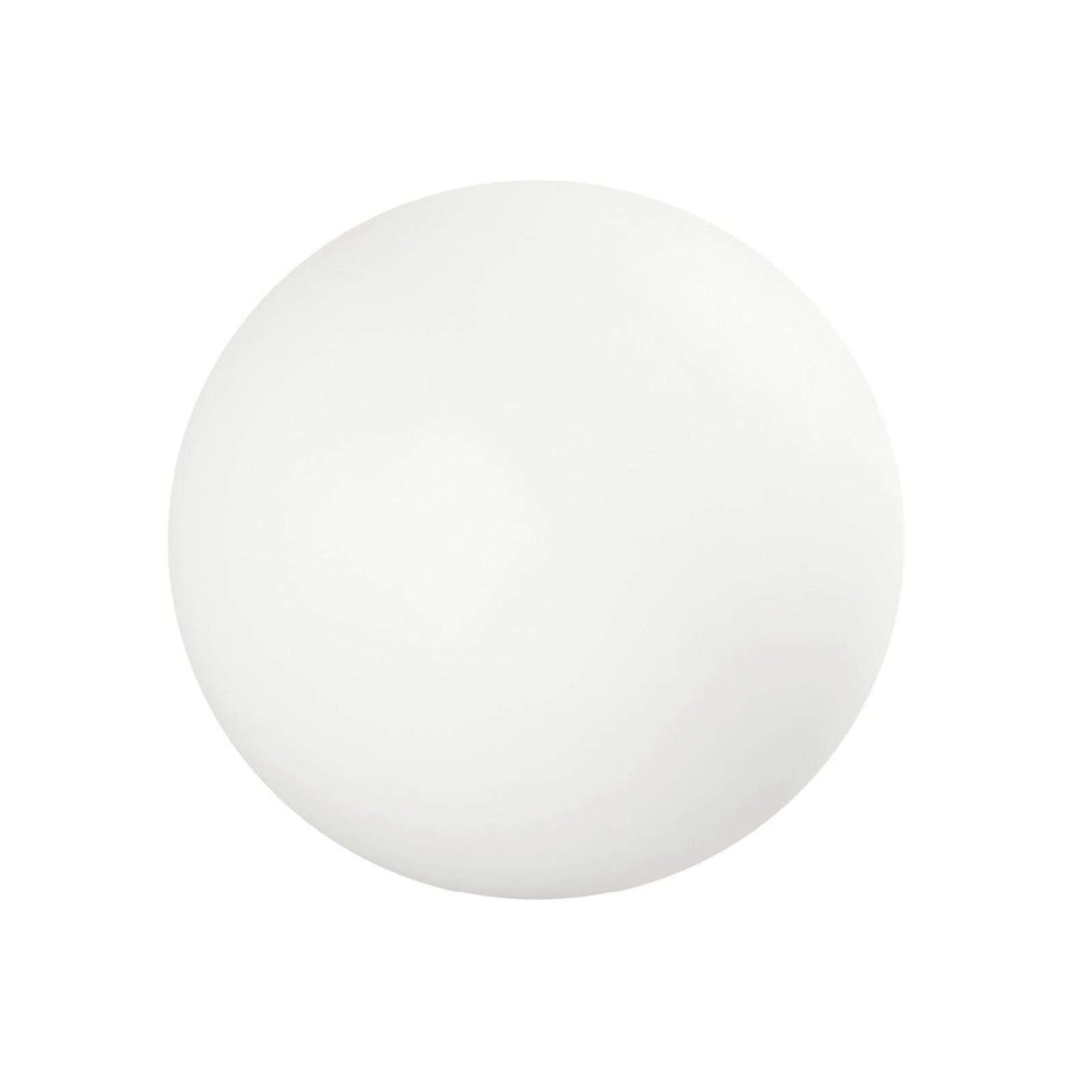 Lampe de sol LED Oh !, Ø 55 cm, E27, polycarbonate, blanc