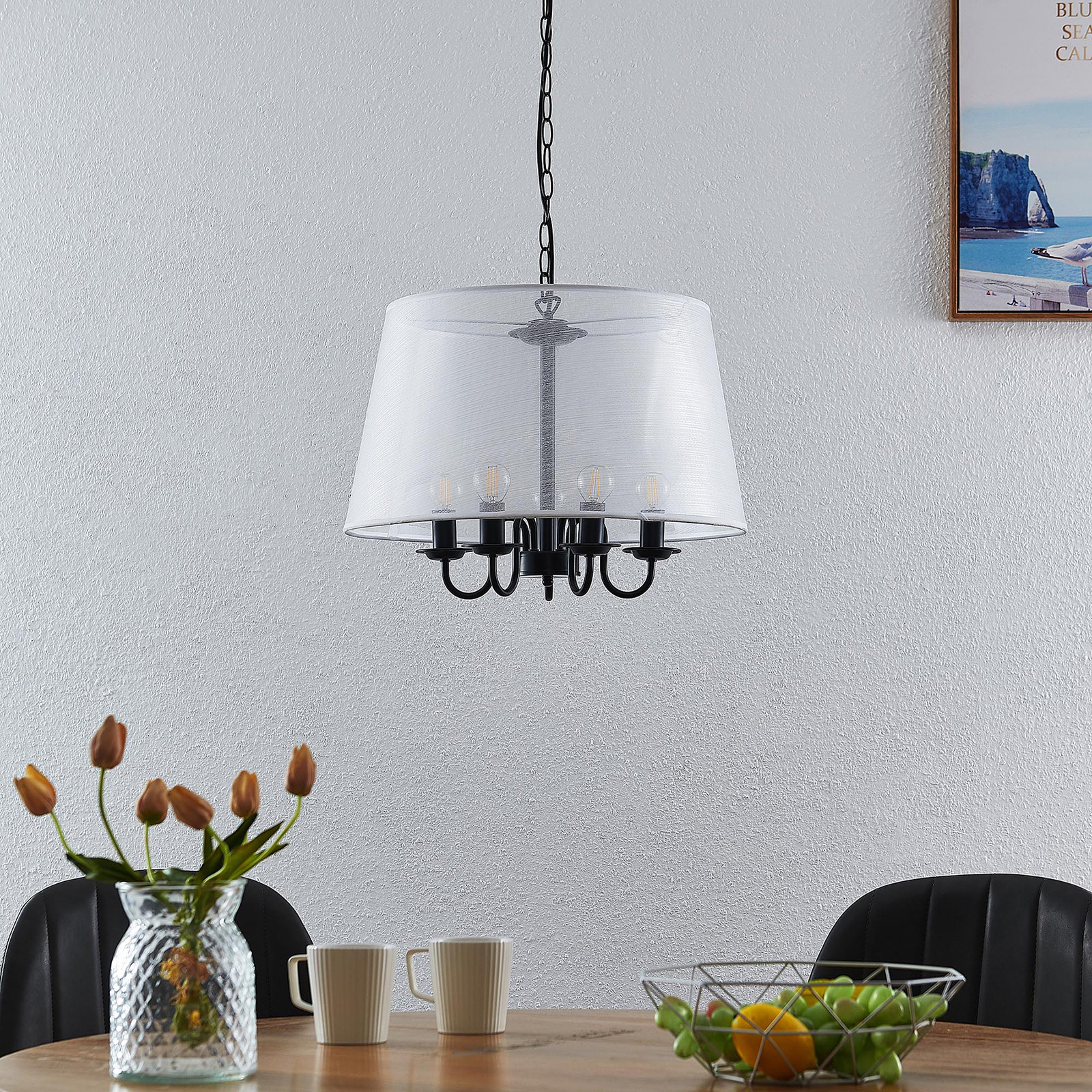 Lindby wit | Lampen24.be