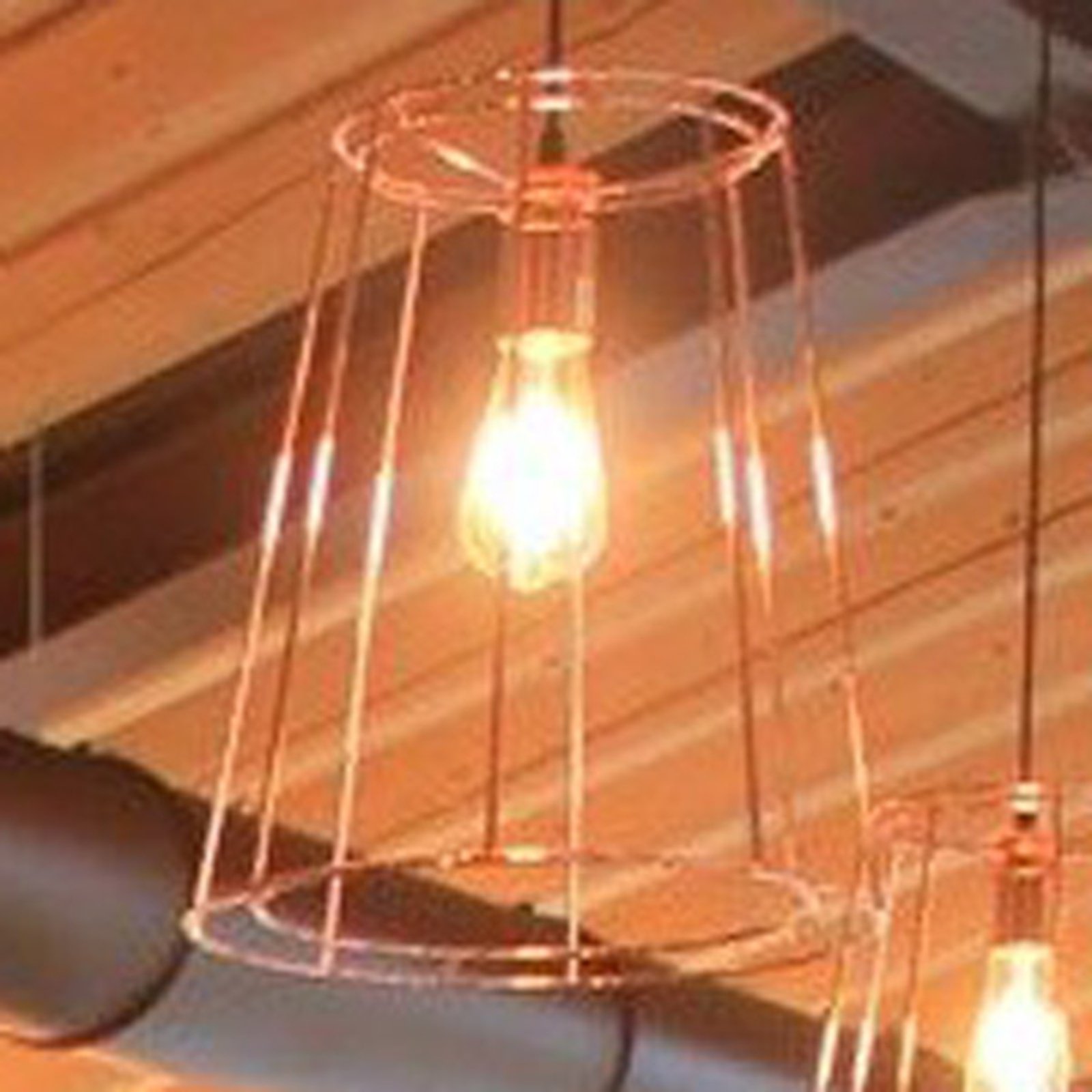 Modo Luce Florinda Desnuda hanging 1-bulb copper