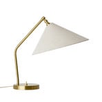 Gräshoppa bordlampe grå metal/tekstil E14 - GUBI