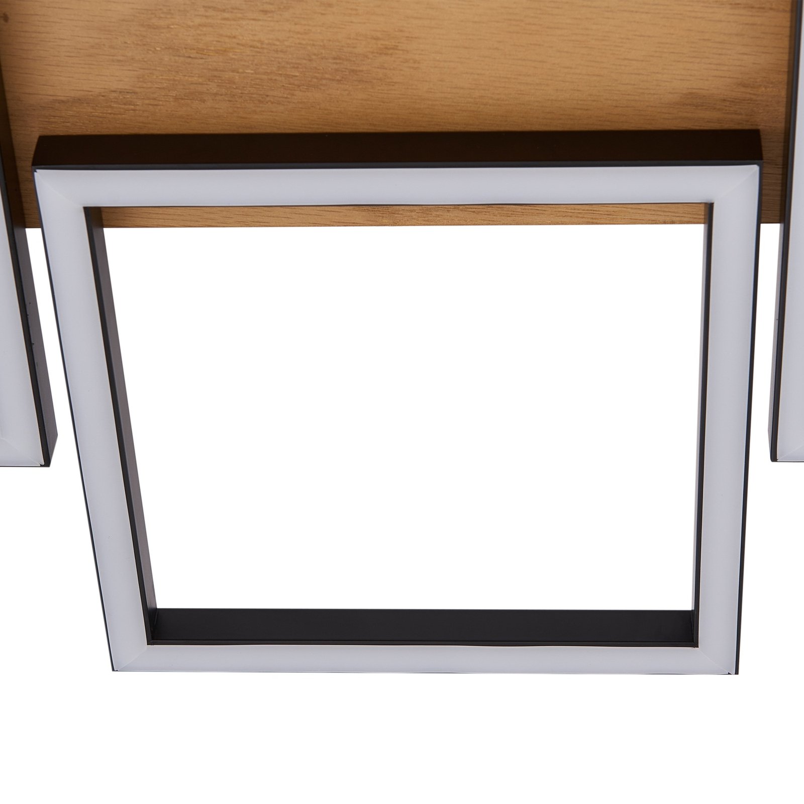 Galad 5 LED Ceiling Lamp Wood - Lindby