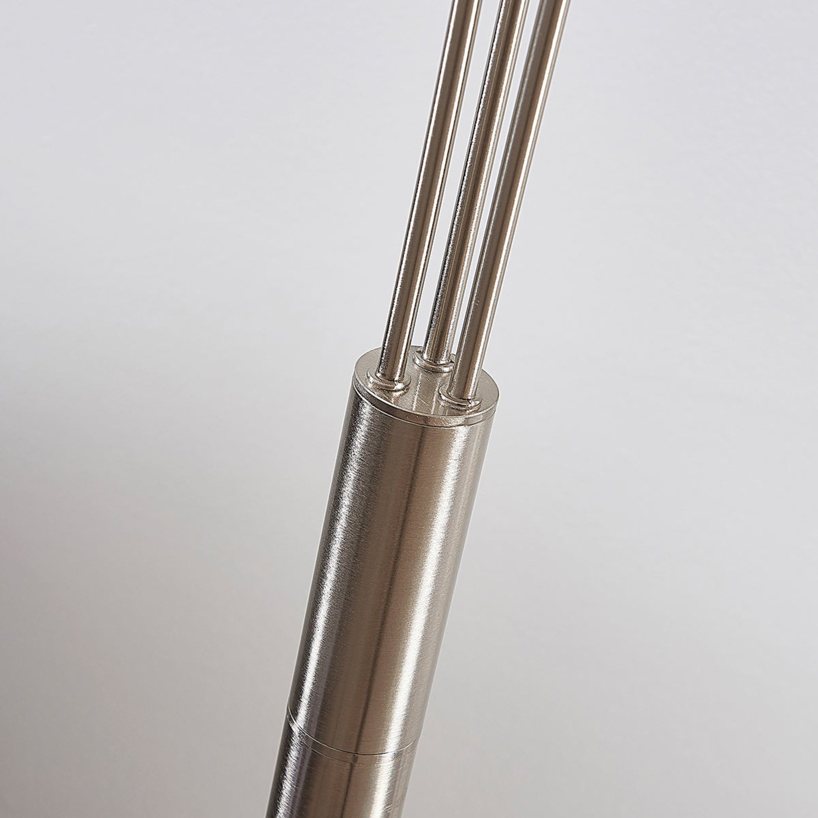 Anea 3 Lampadaire Nickel/White - Lindby