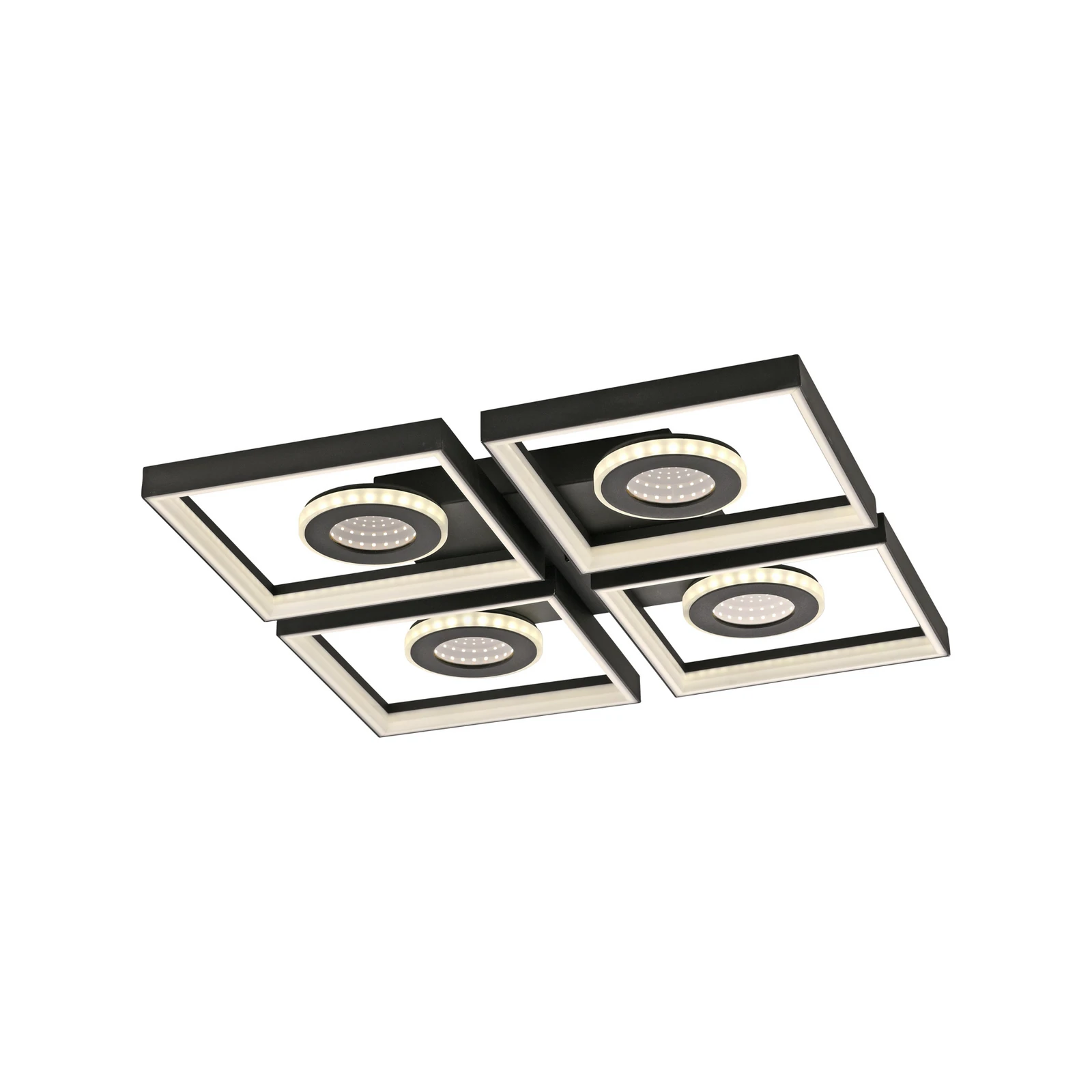 Paul Neuhaus LED φωτιστικό οροφής Traforo, 53 cm, CCT, dimmable
