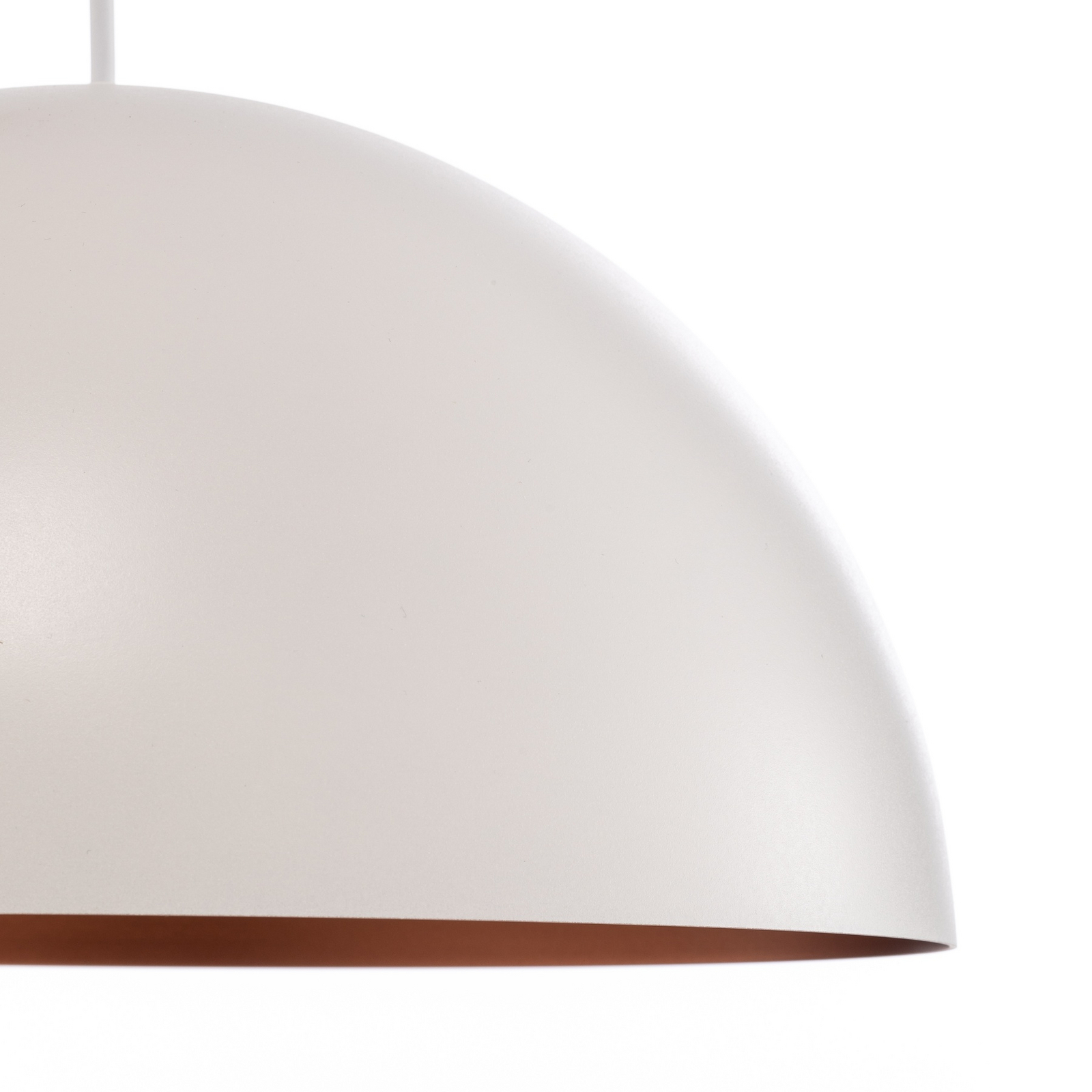 Hanglamp Studio Line 50996, wit/koper, Ø 35 cm