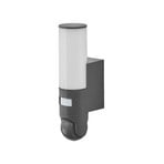 OSRAM SMART+ WiFi LED outdoor camera, dark grey, sensor, IP44