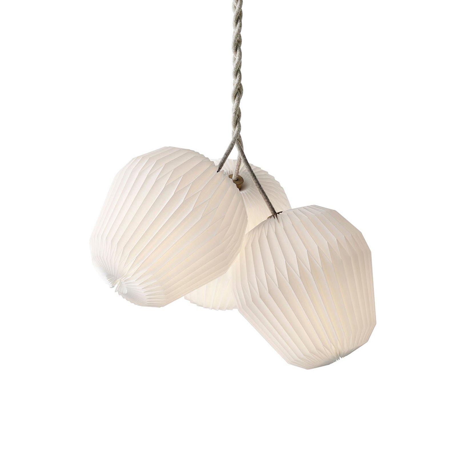 LE KLINT The Bouquet hanging light 3-bulb Ø 55 cm