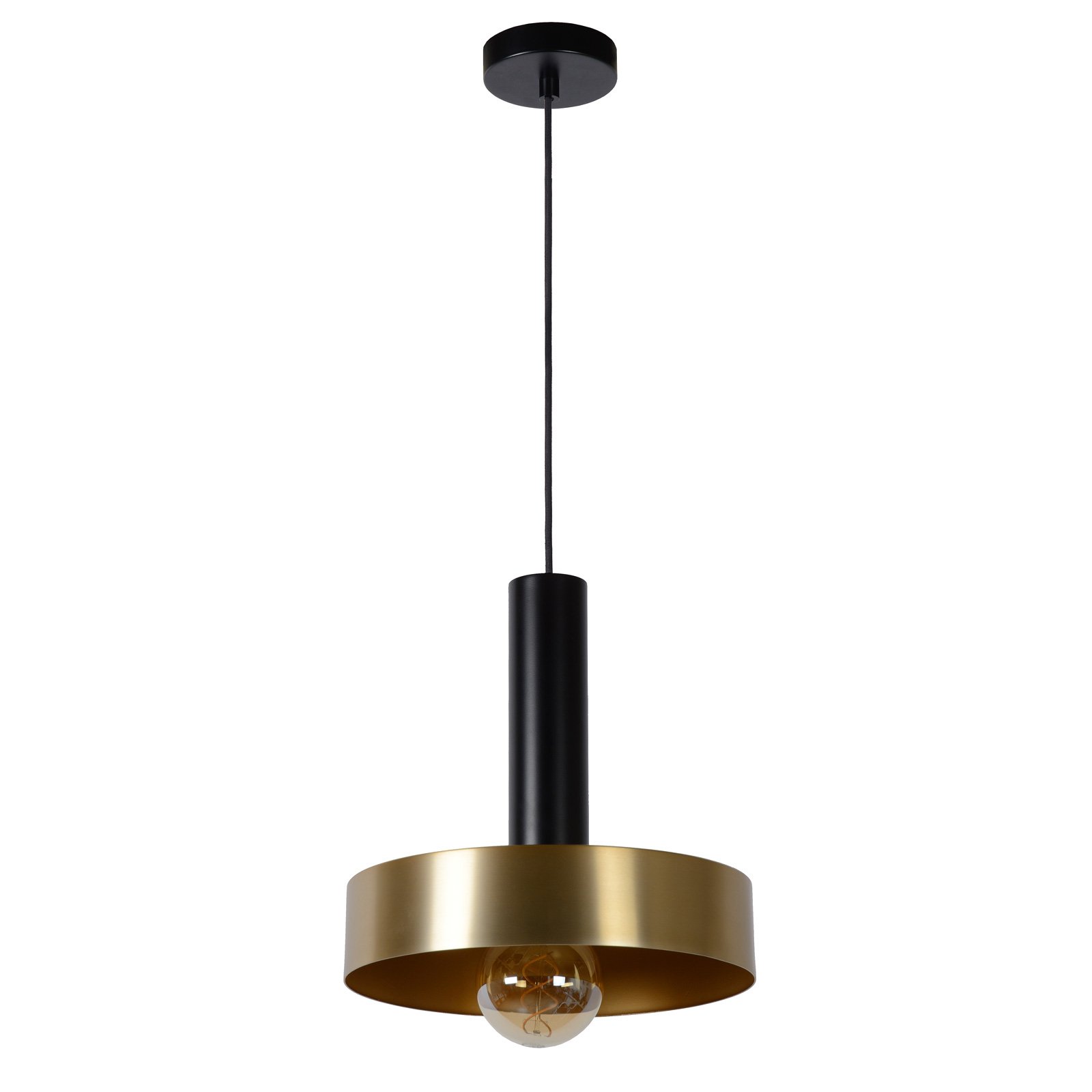 Giada hanglamp zwart goud Ø 30 cm