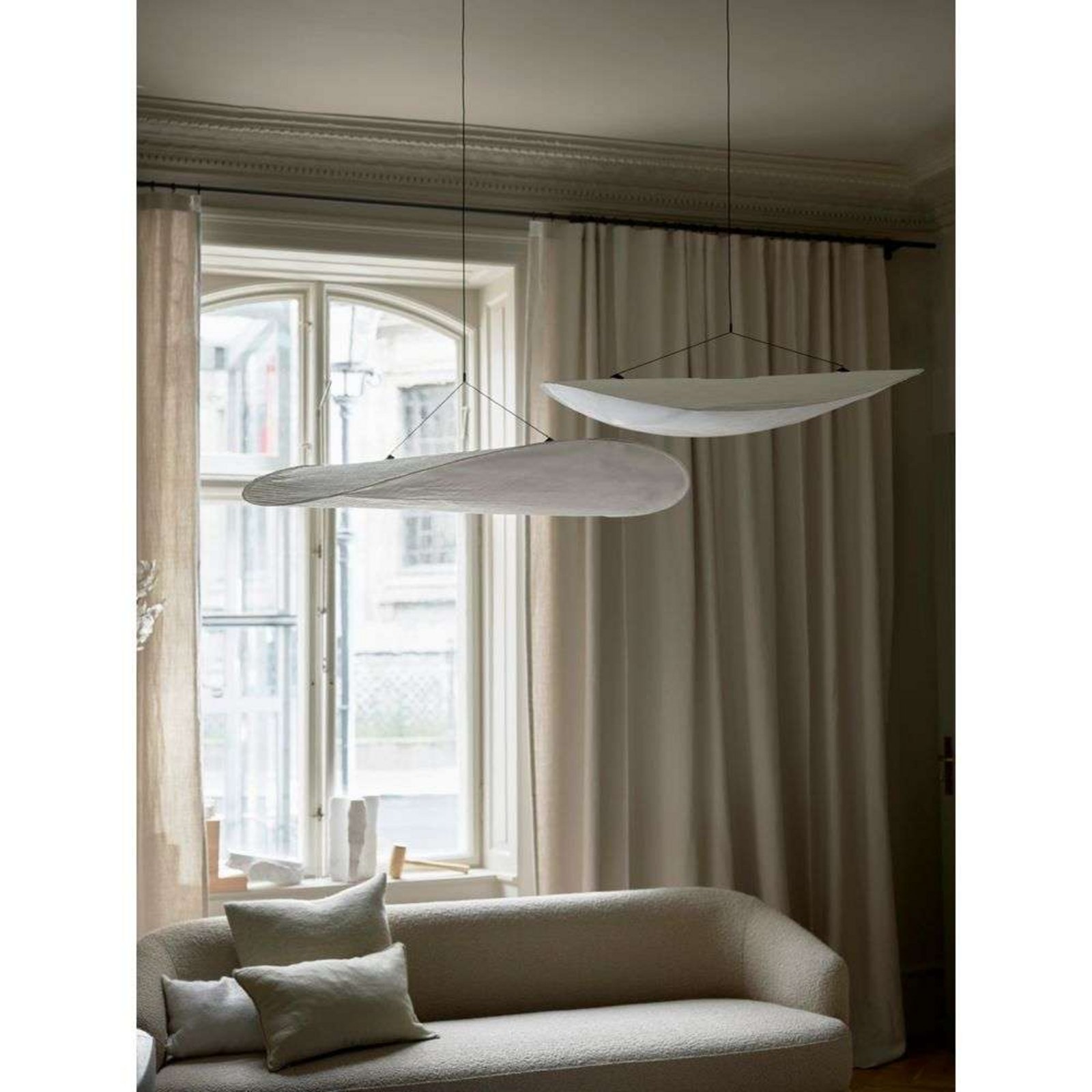 Tense Lampada a Sospensione Ø90 White - New Works