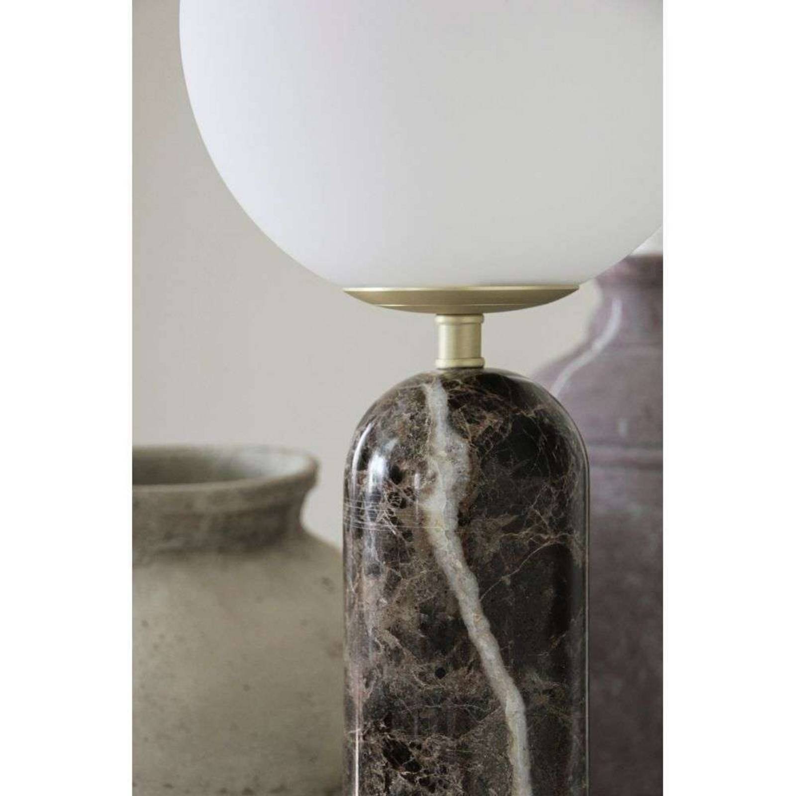 Globen Lighting Tischleuchte Torrano, braun, Höhe 53 cm günstig online kaufen