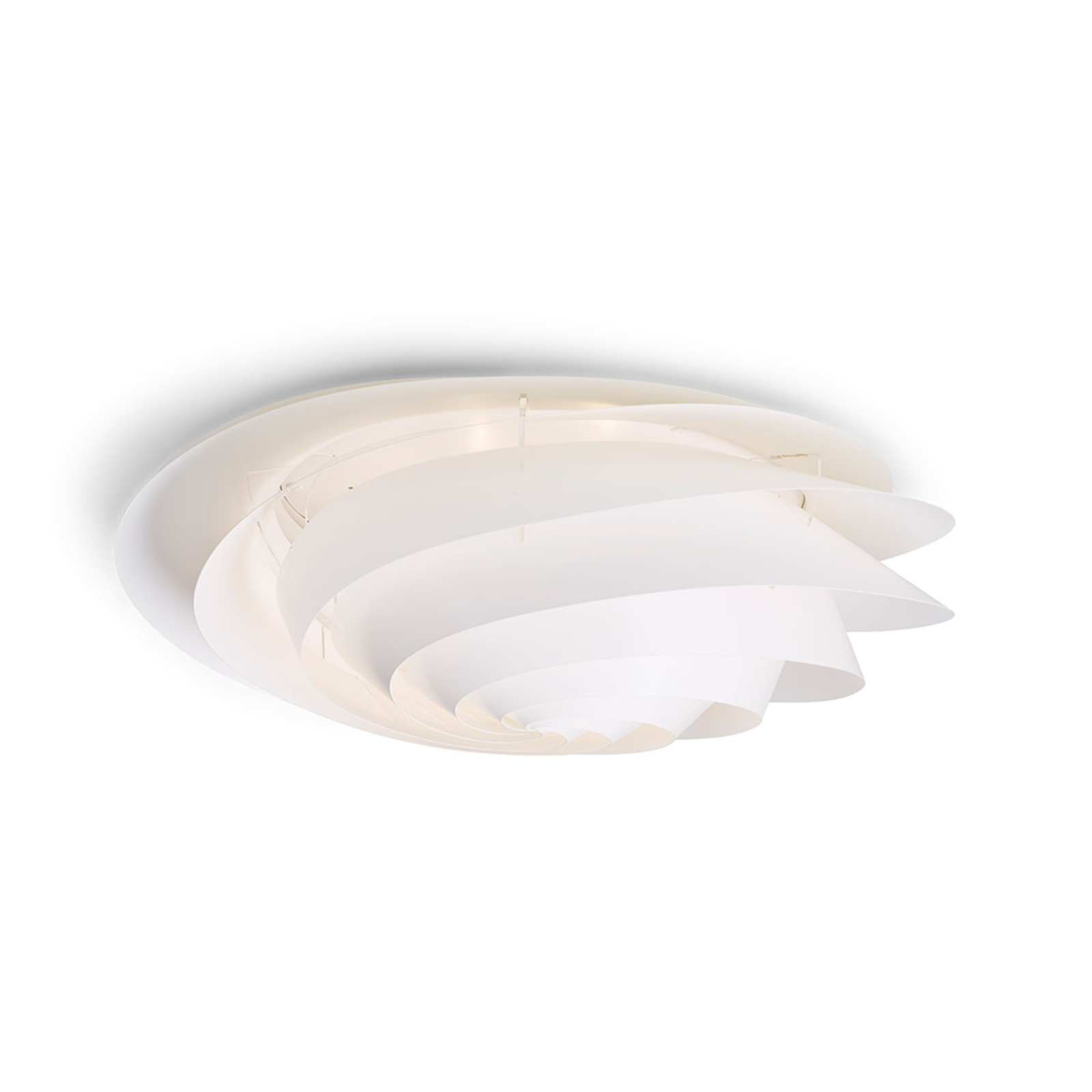 LE KLINT Swirl Medium - lampa ścienna LED, biała