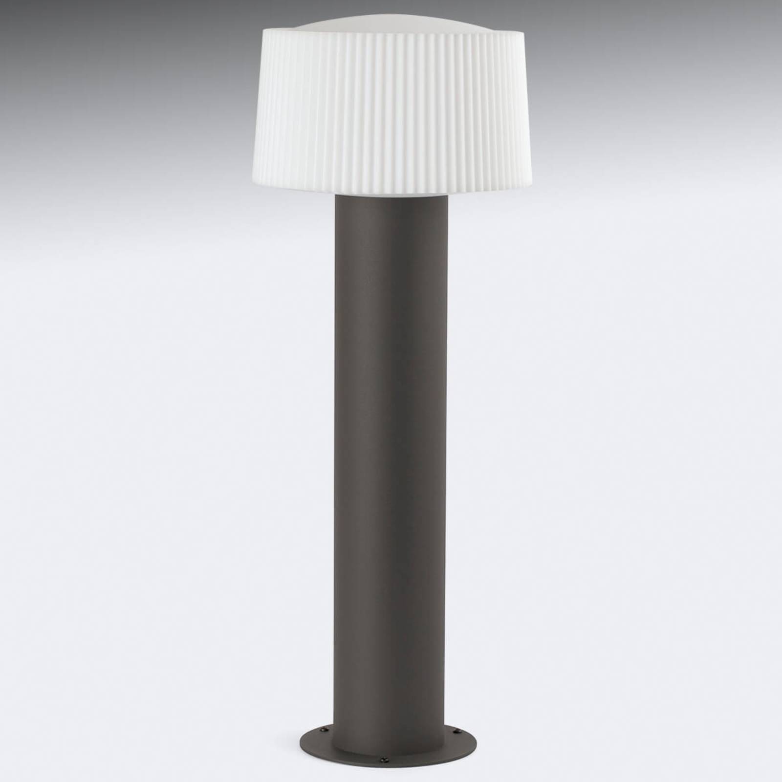 Faro barcelona muffin lámpa bázis lámpa, 55,9 cm, barázdált ernyő