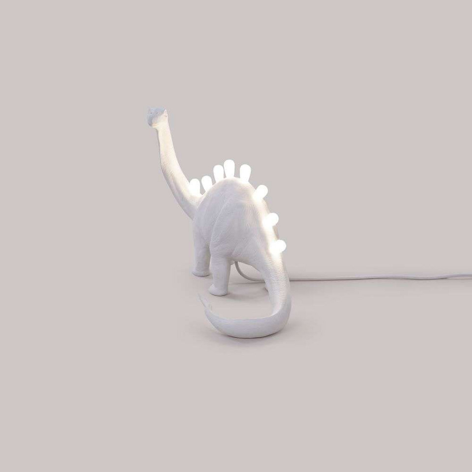 Seletti Jurassic Bordslampa Brontosaurus, vit från Seletti