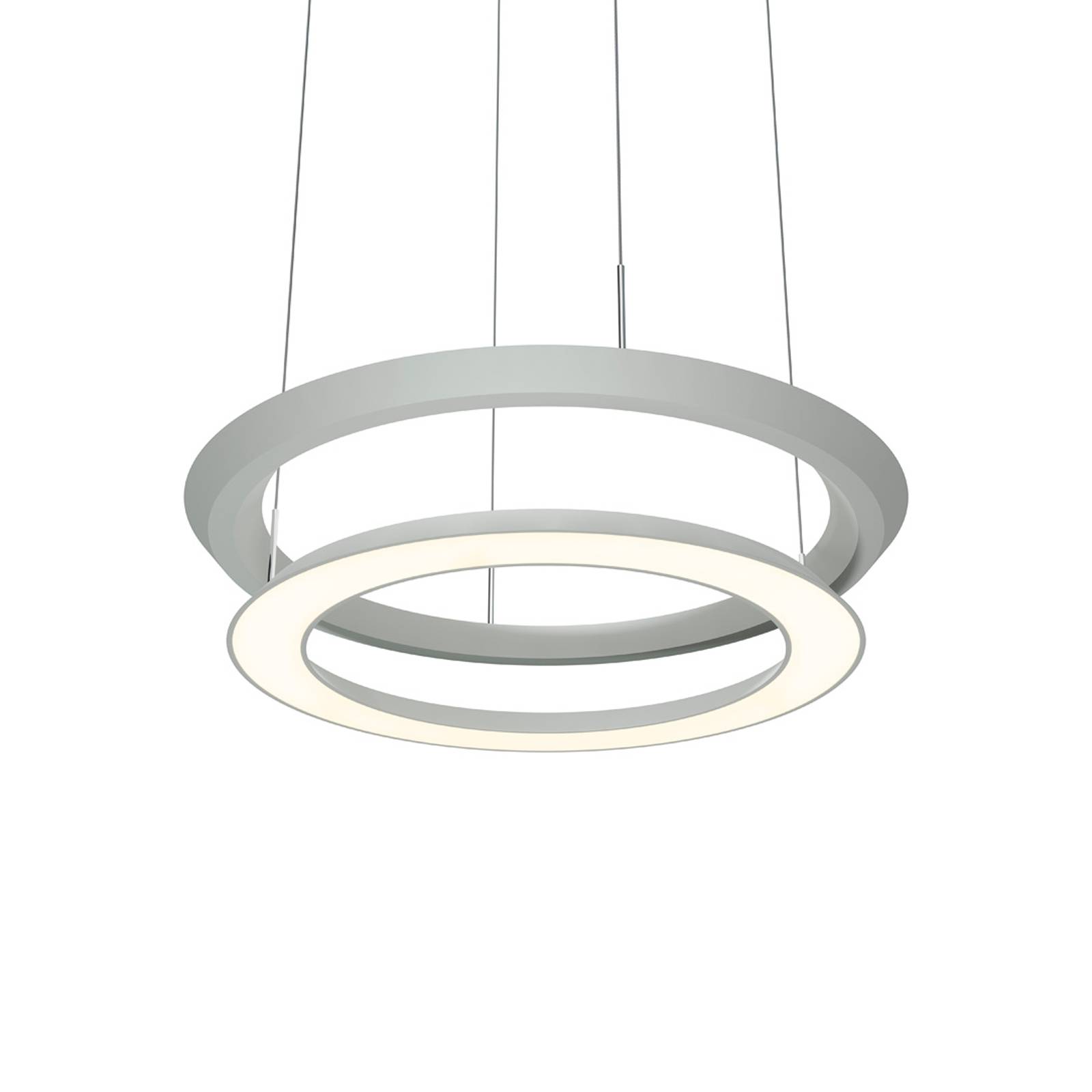 OLIGO Yano LED-hængelampe up/down CCT sølv