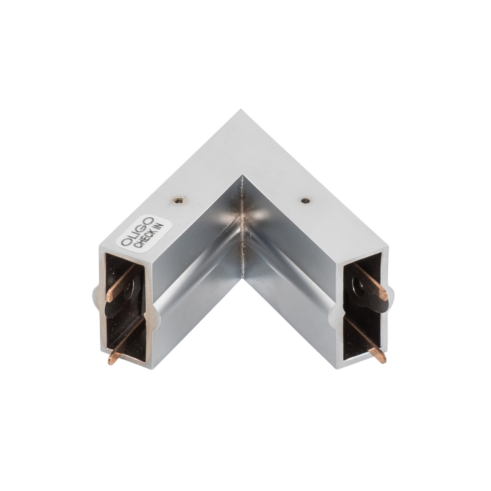 Raccord en V pour lampes sur rail Check In