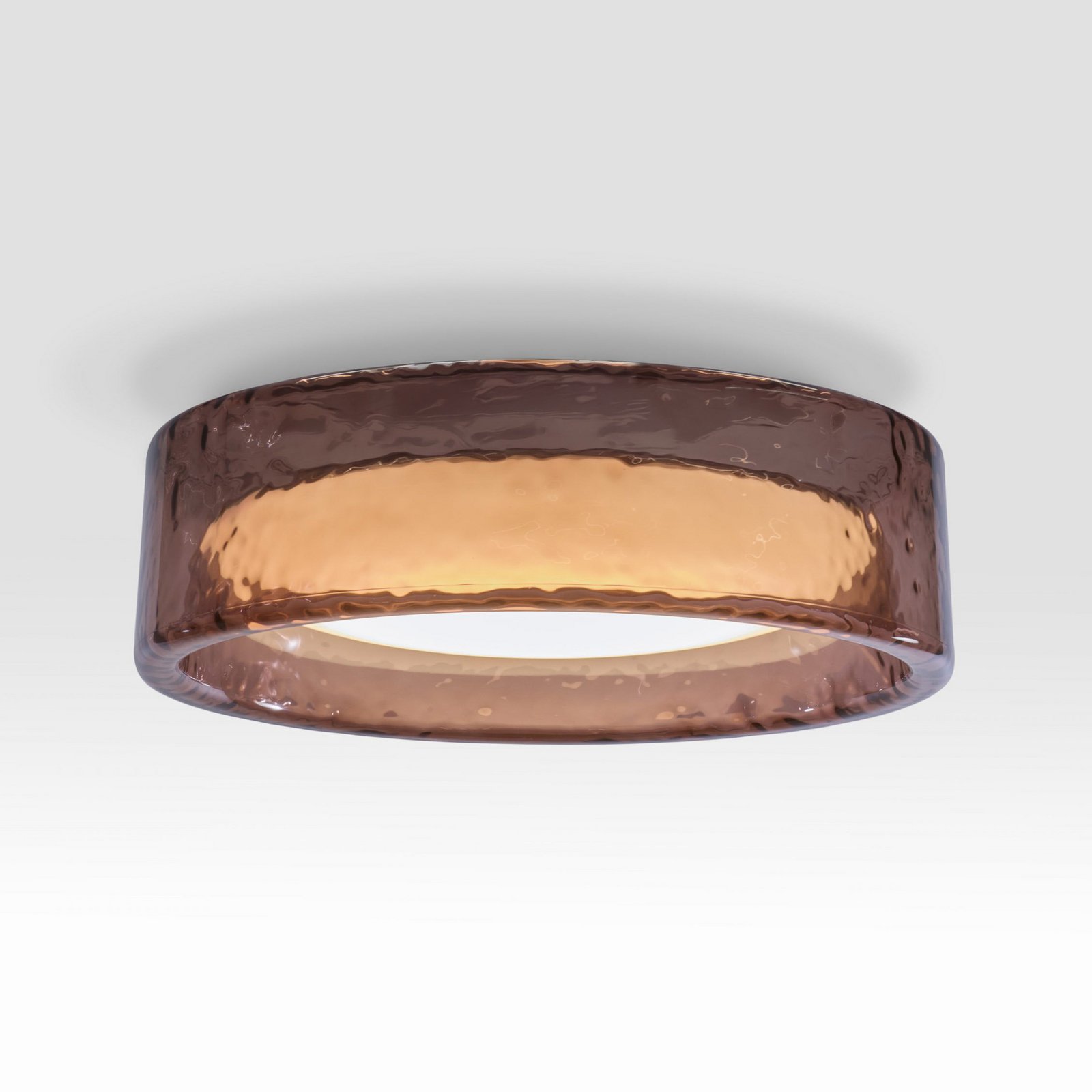 MARSET LED-Deckenlampe Ringo, Ø 90 cm, rosé, Kunststoff, CCT