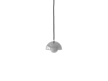 Flowerpot VP10 Lampada a Sospensione Chrome - &Tradition
