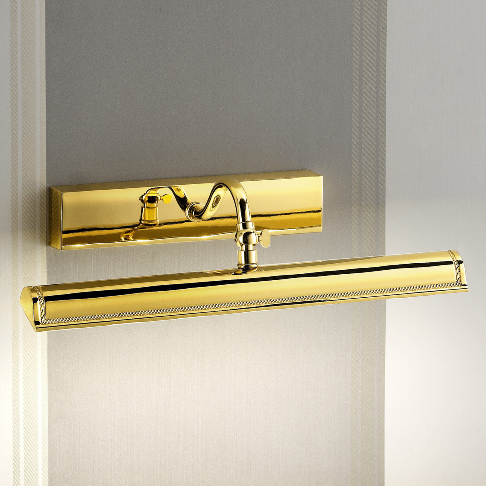 Aplică LED tablou aurită Melle