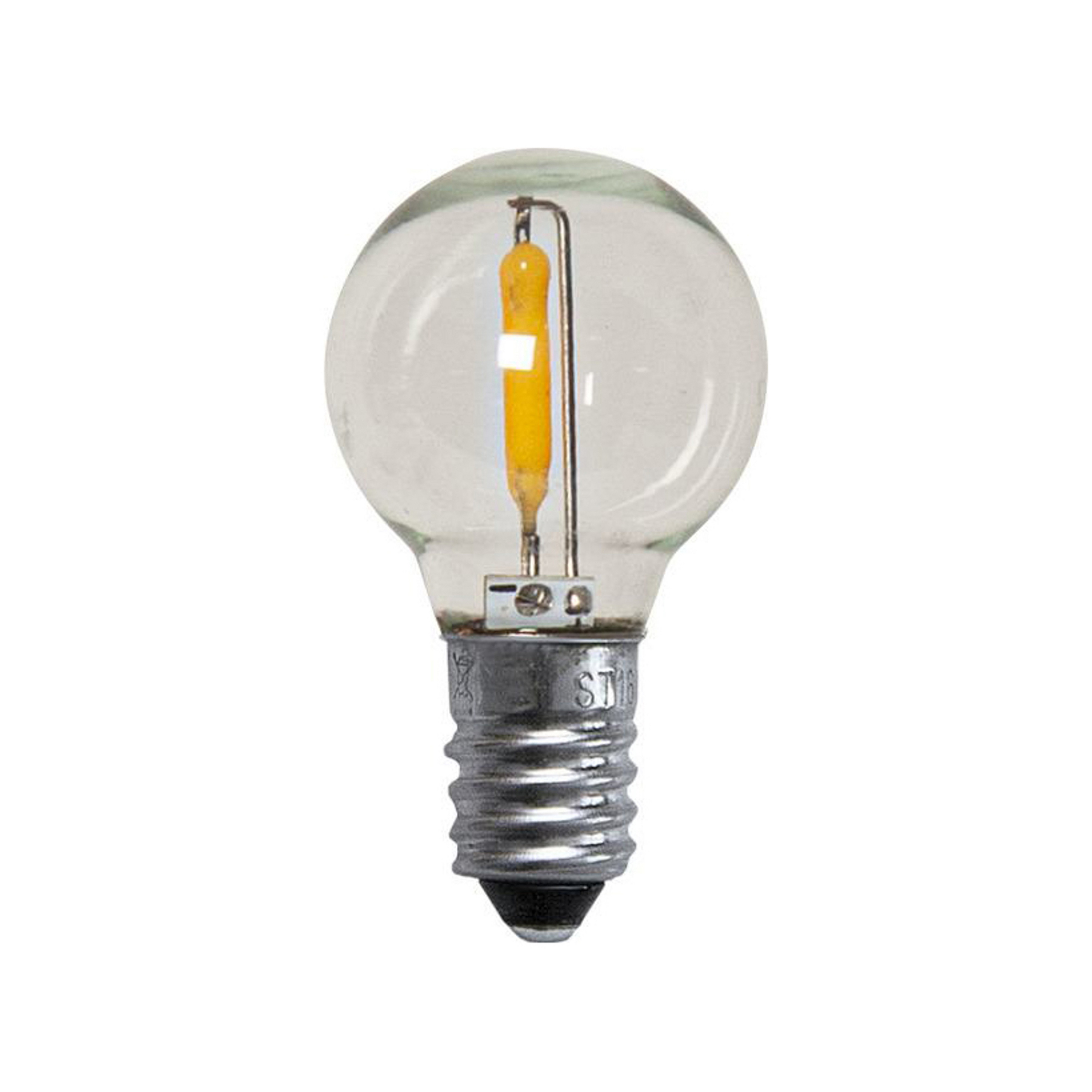 Náhradní LED žárovka E10 0,5W čirá 23-55VAC/DC 3xset