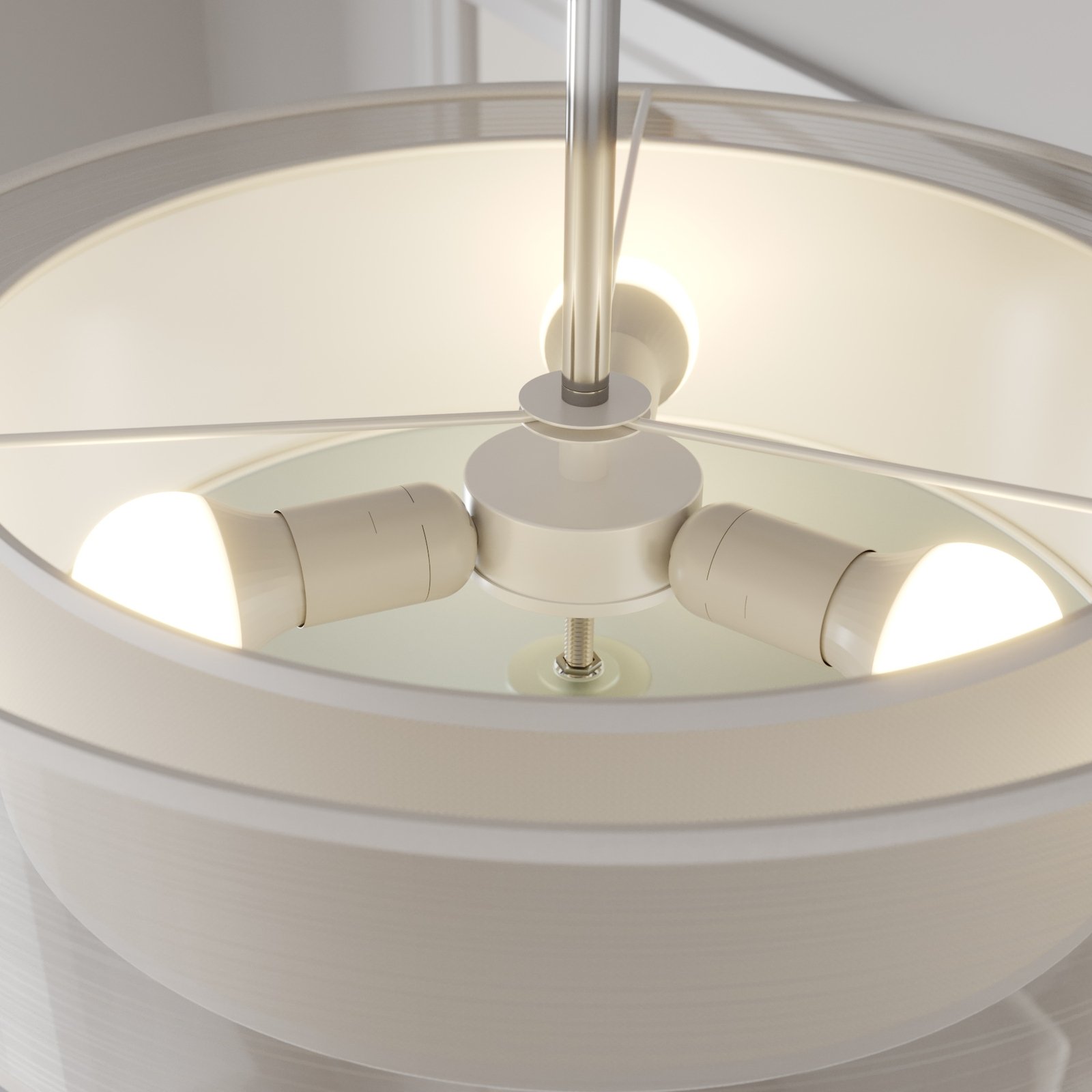 Pikka Stropné Lampa White/Chrom - Lindby