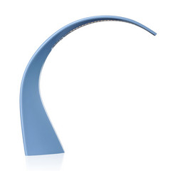 Kartell LED laualamp Taj Mini, helesinine, 32 cm plastikust