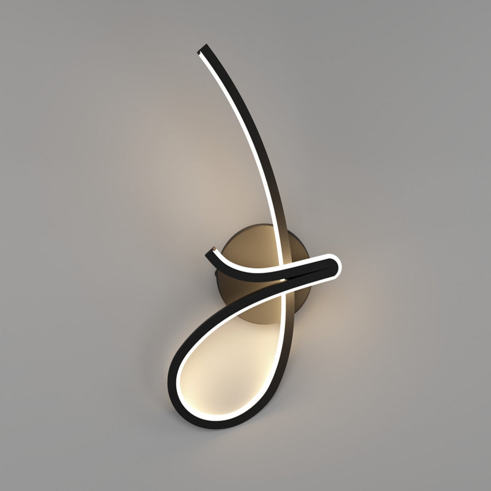 EGLO LED wandlamp CARDONCITO, zwart, hoogte 44 cm, CCT EGLO LED wandlamp CARDONCITO, zwart, hoogte 44 cm, CCT