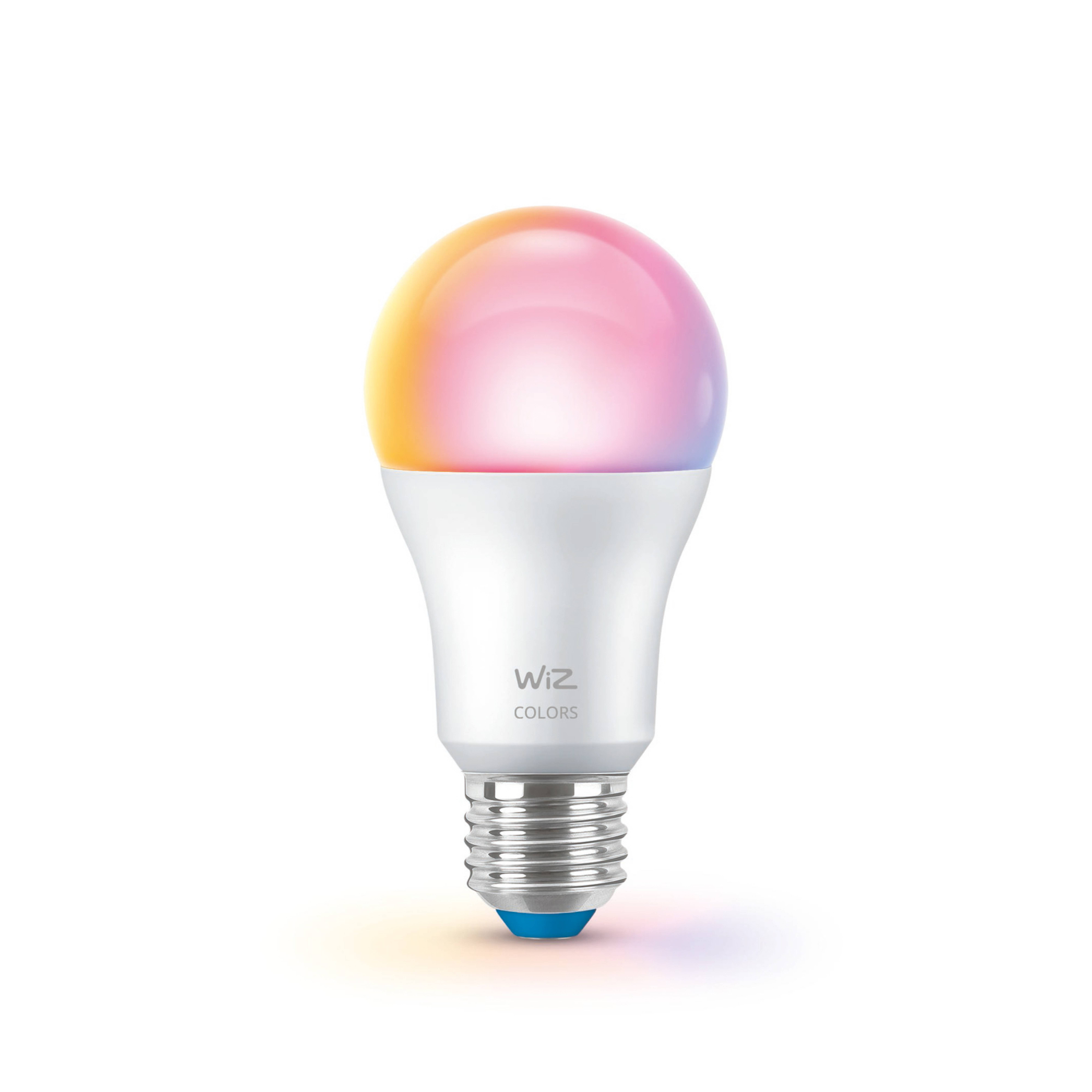 WiZ A60 bombilla LED mate WiFi E27 8,5W RGBW lote de 2