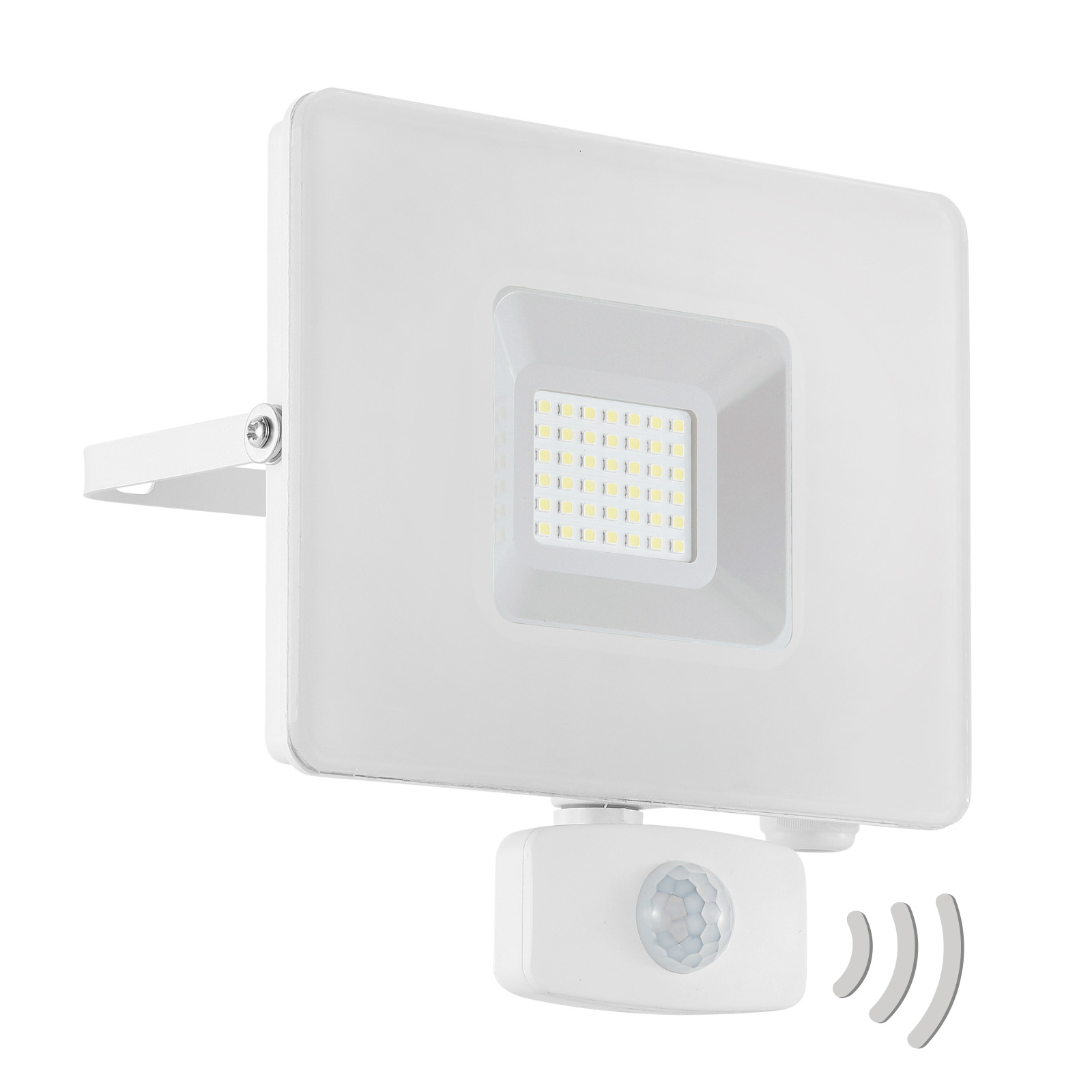 LED-Außenstrahler Faedo 3 mit Sensor, weiß