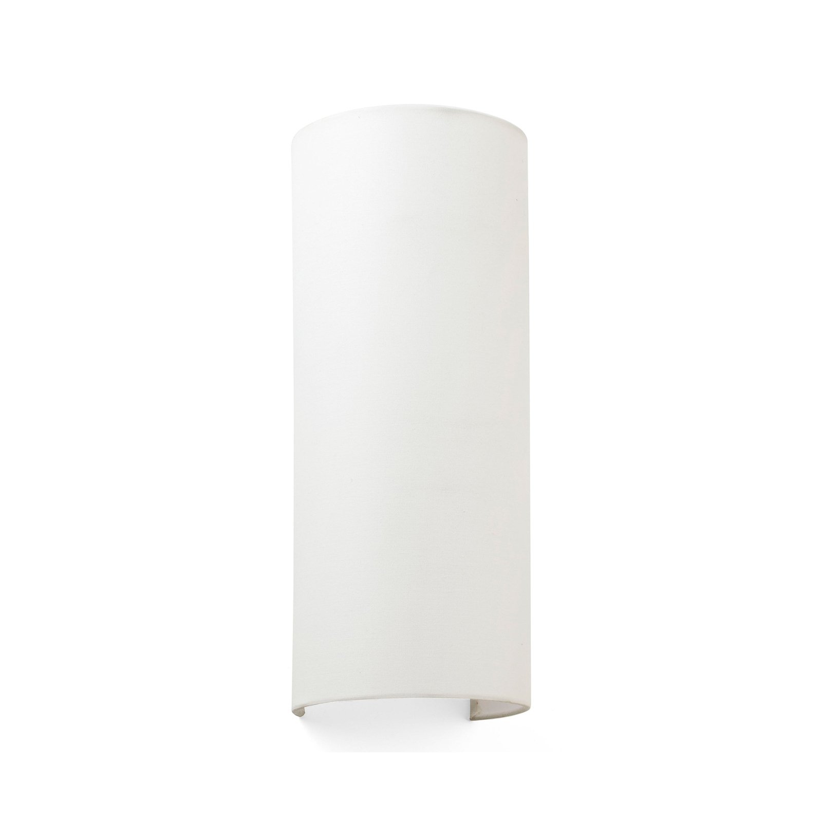 Cotton væglampe, buet, 37 x 15 cm, beige