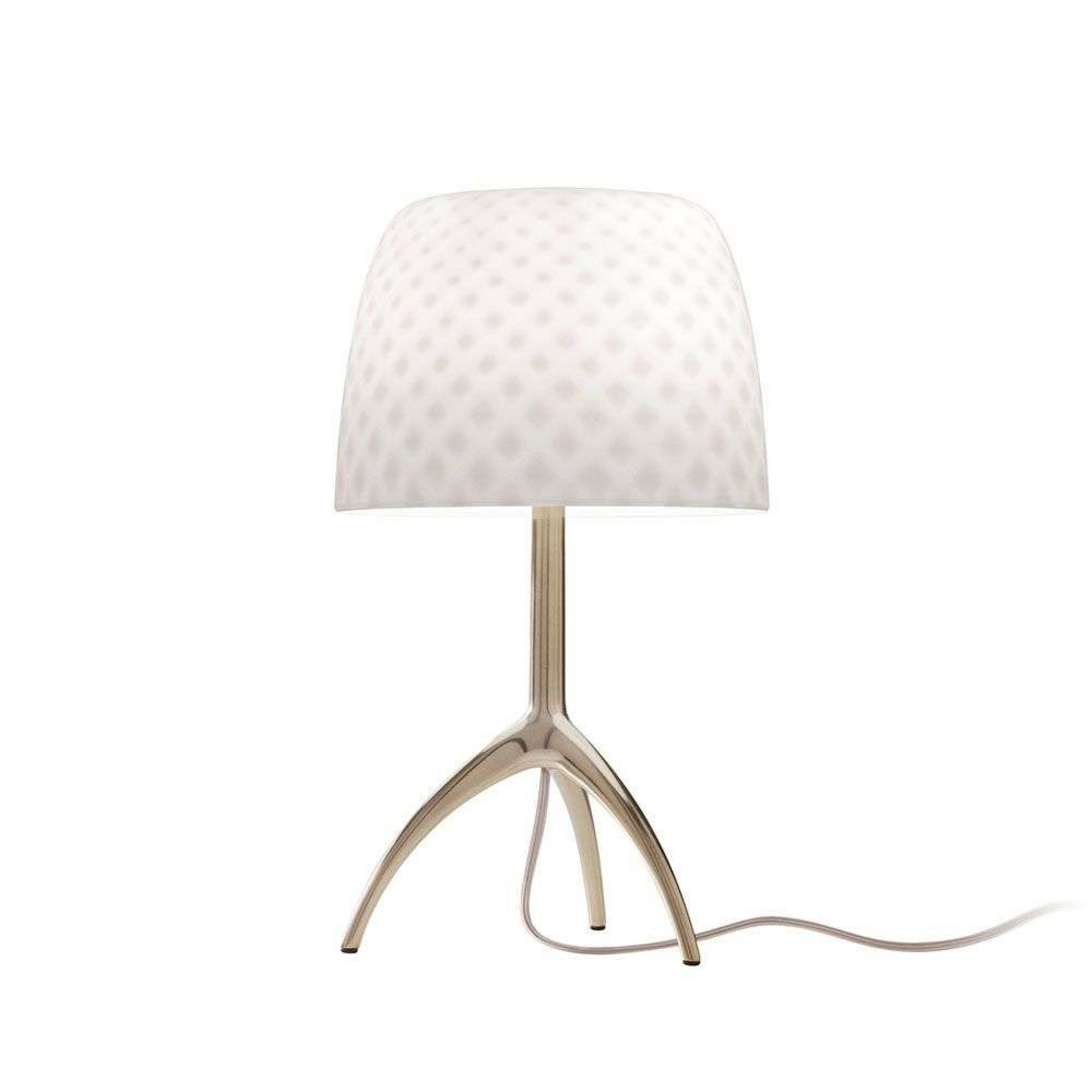 Lumiere Piccola 30th Lampa Stołowa Champán/Pastilles Regulable - Foscarini