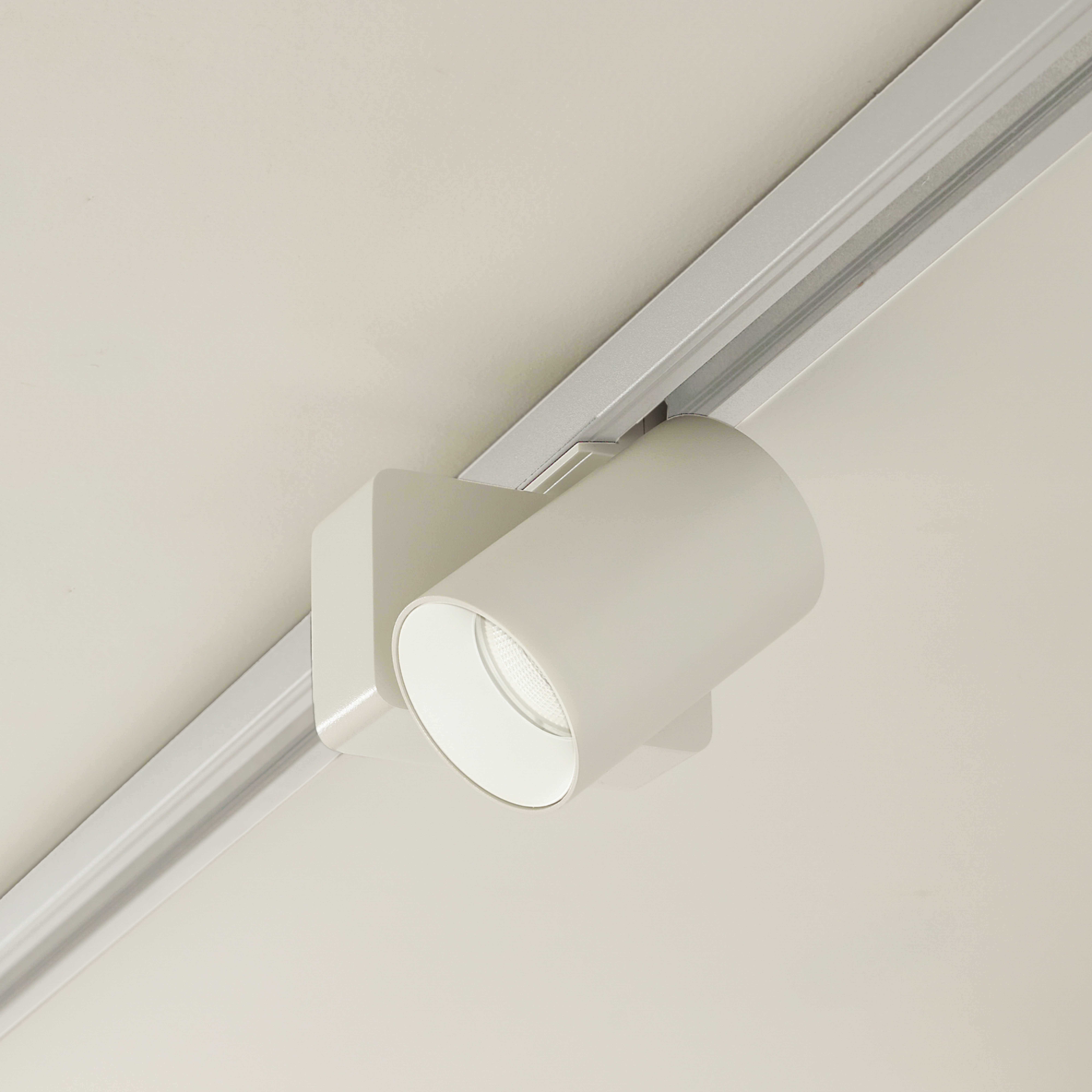 Projetor de calha LED Lindby Linaro/Brinja, branco, monofásico