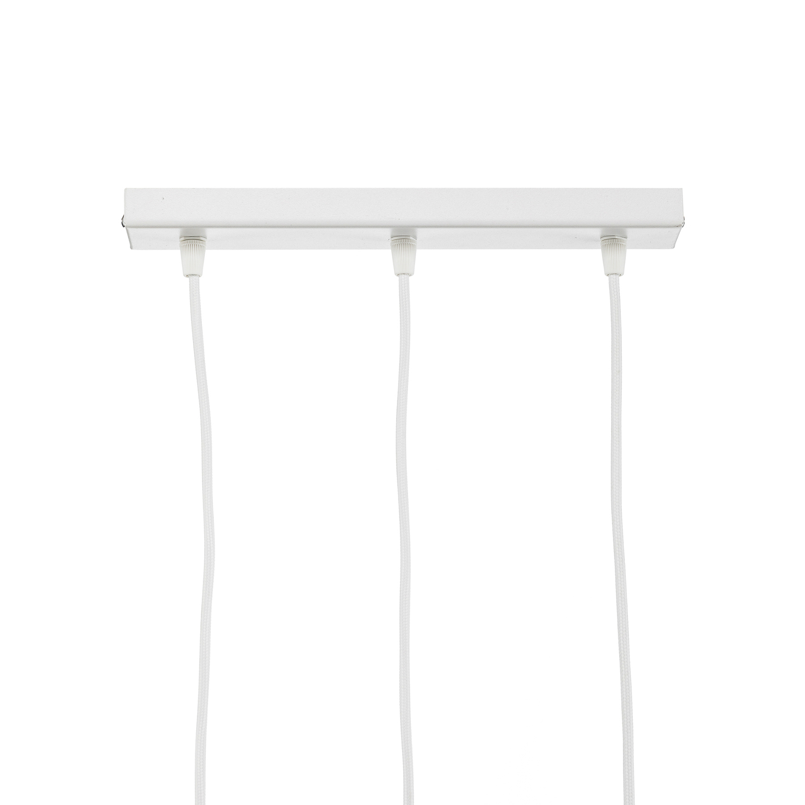 Thin hanglamp, wit, 3-lamps, linear