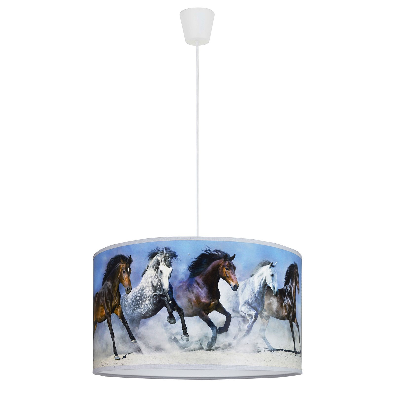 Print-hanglamp Horses