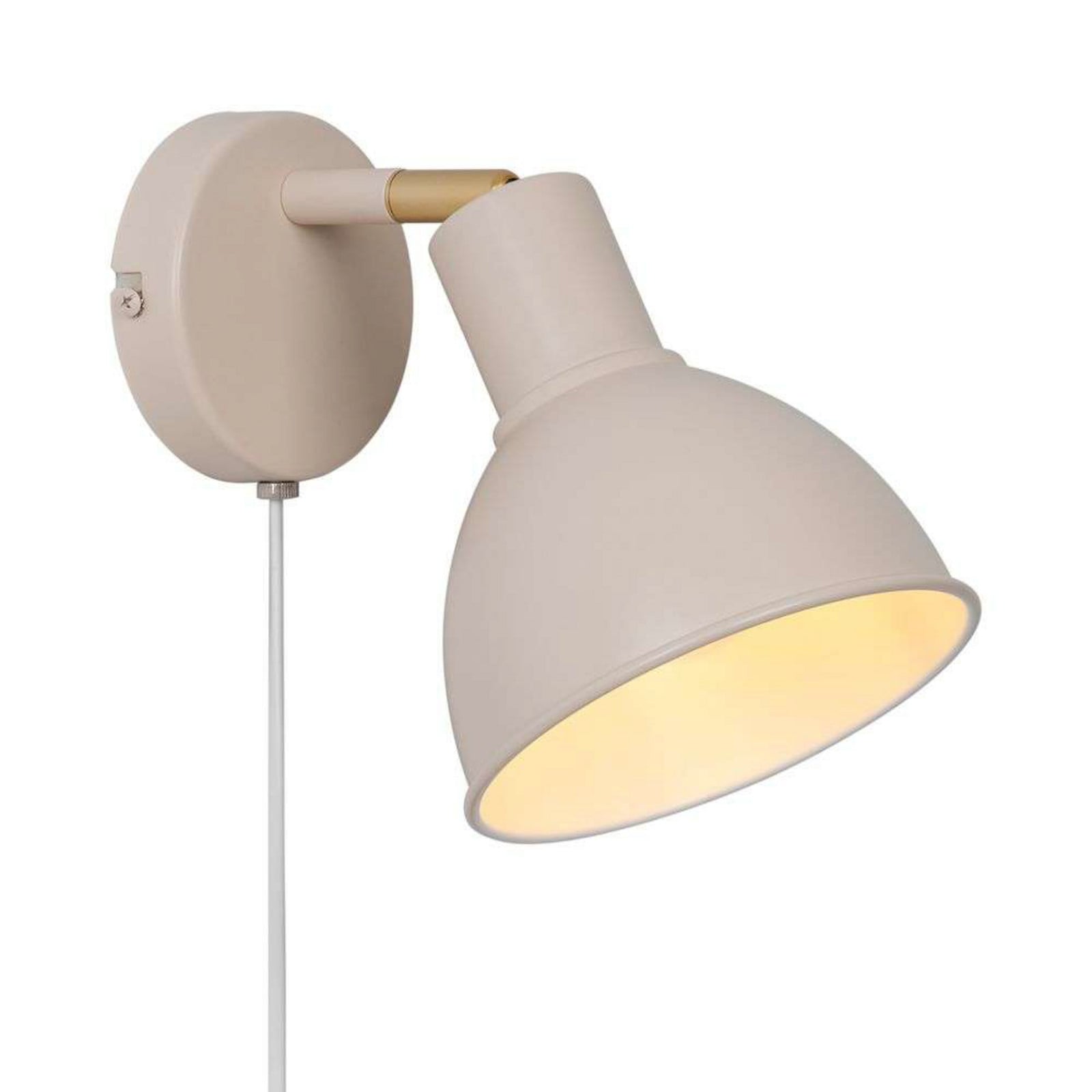 Pop V&auml;gglampa Beige Nordlux - Vardagsrum - Metall