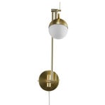 Contina Nástěnné Svítidlo Lamp/Stropní Lampa Brass - Nordlux