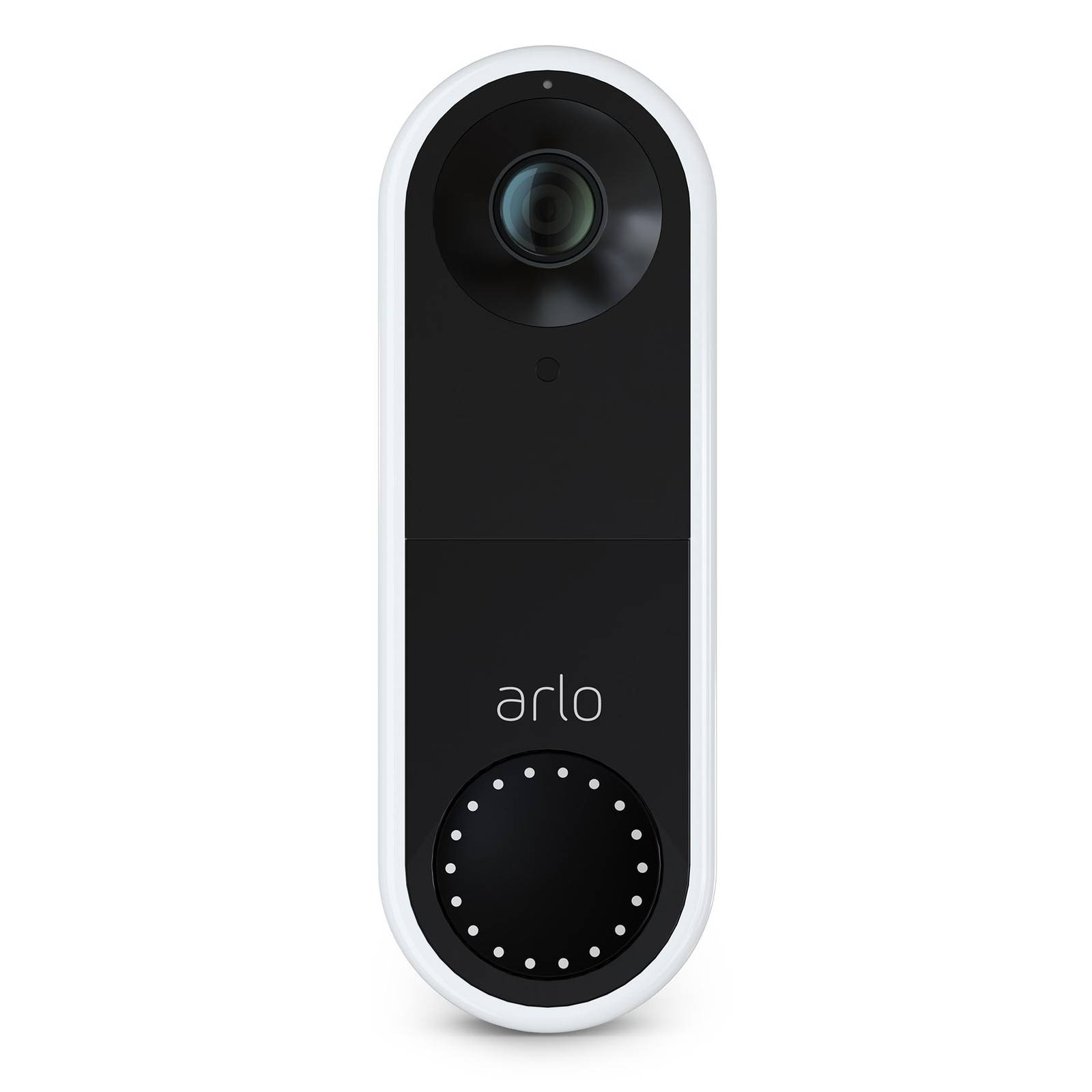 Image of Arlo Essential sonnette vidéo avec câble, blanc 