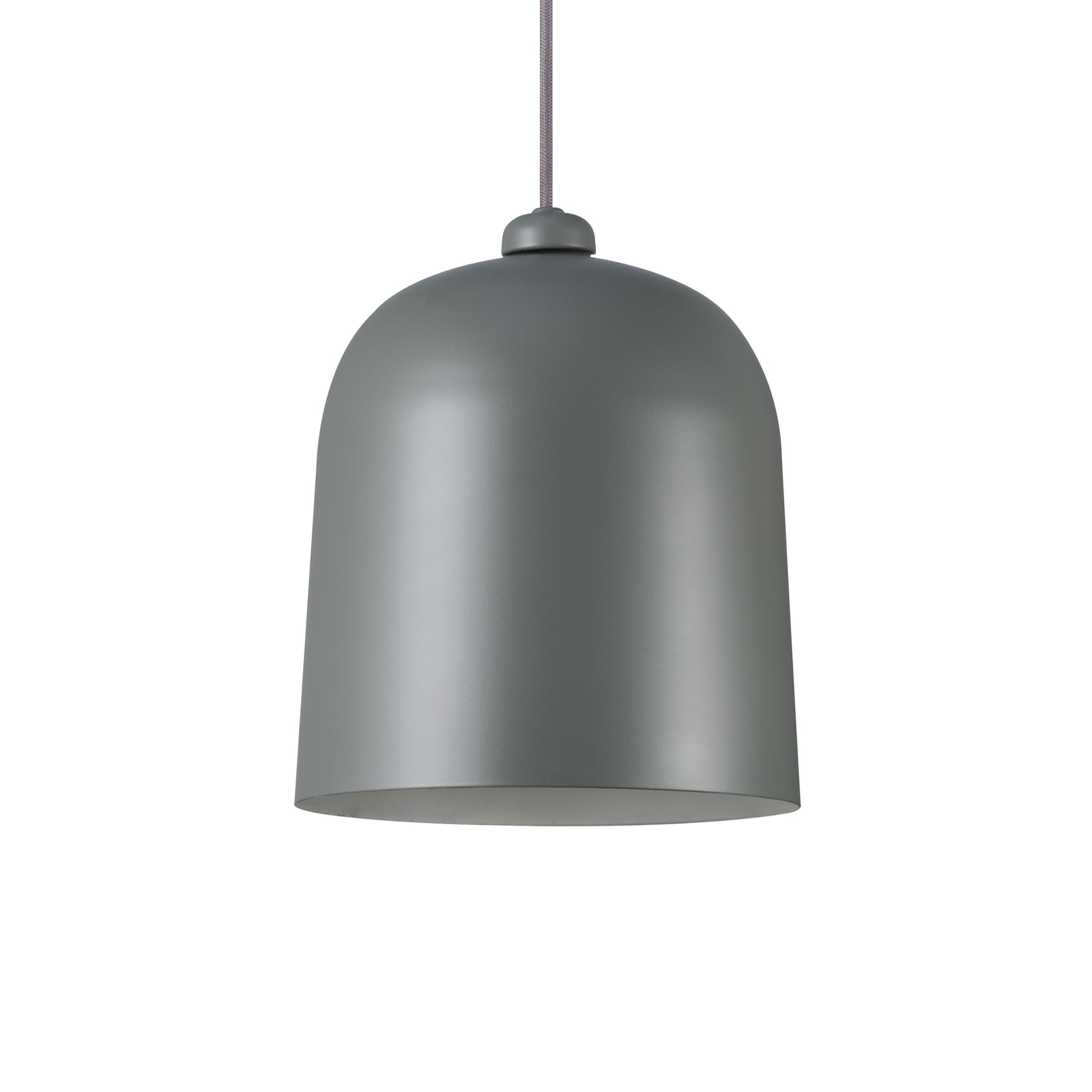 Angle pendant light E27, dark grey