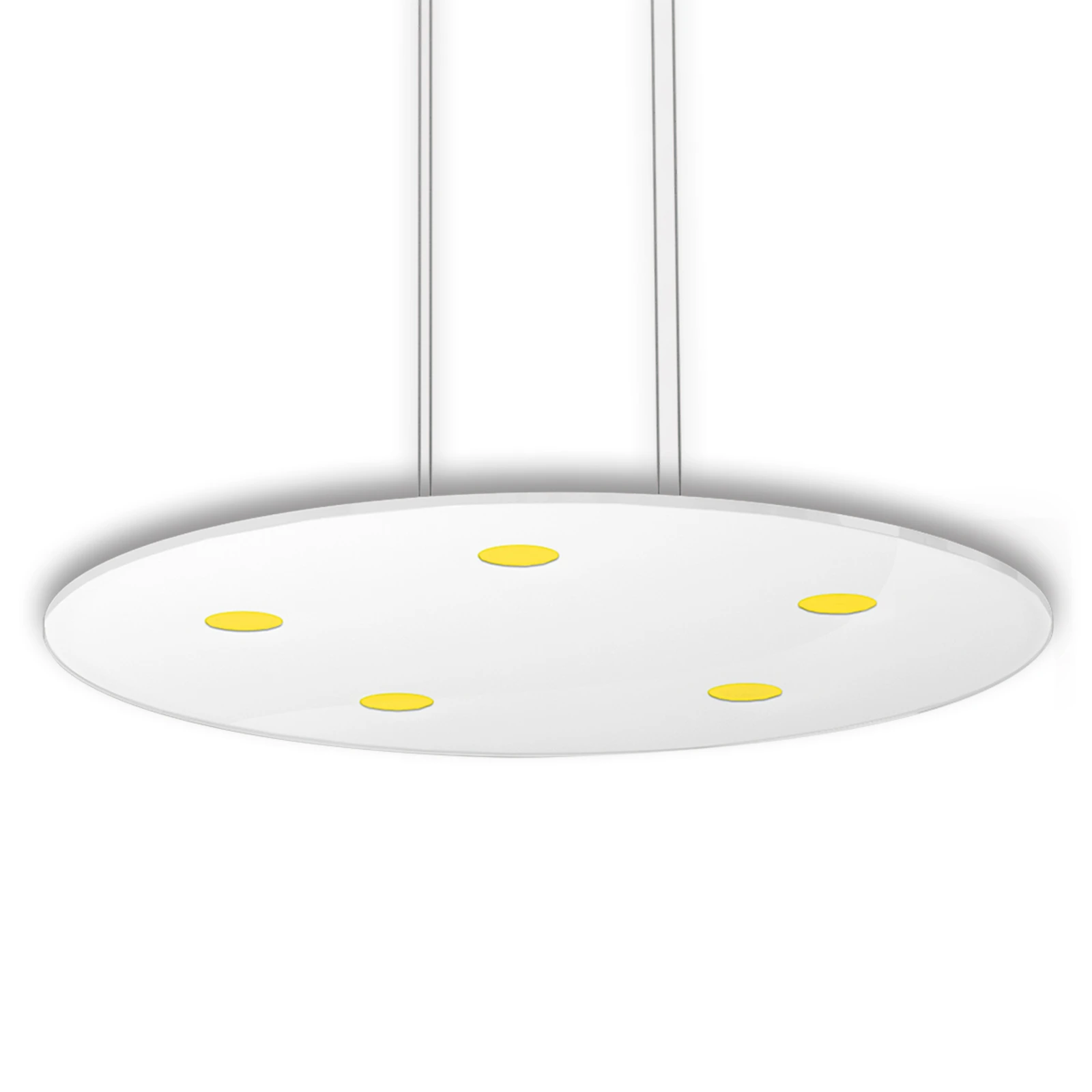 Okrúhle závesné LED Sunia s dotykovým stmievačom