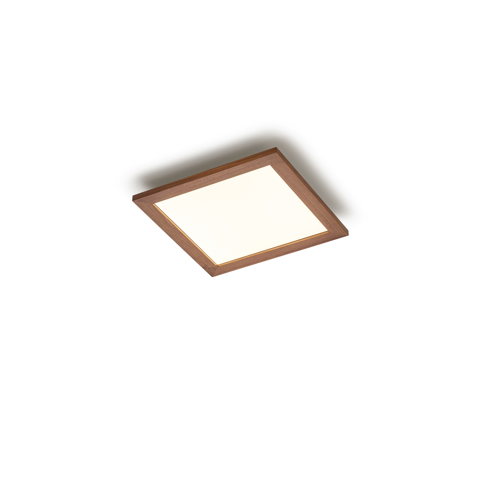 Quitani Aurinor LED panel, walnut, 45 cm