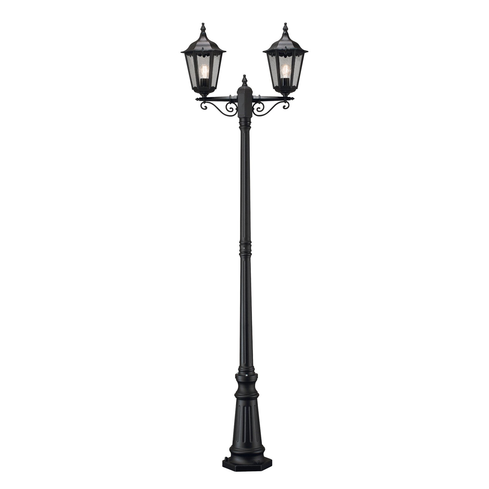 Firenze lámpa, 2 izzós, fekete