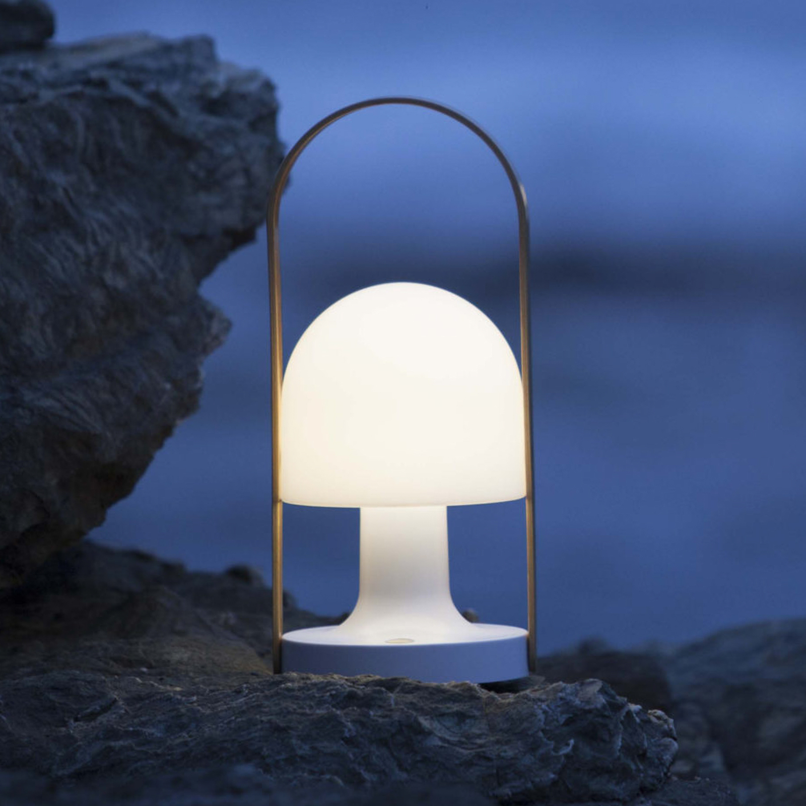 MARSET FollowMe LED battery table lamp, white-oak